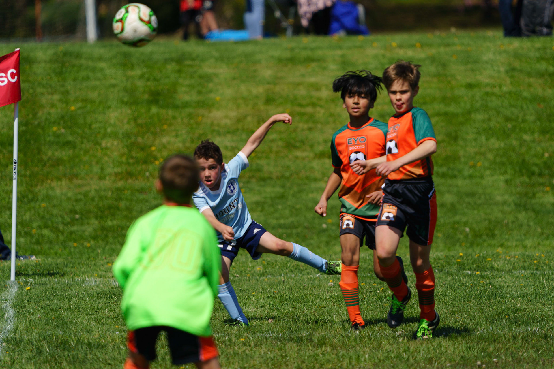 Mt. Washington Spring Soccer game, April 30, 2022.