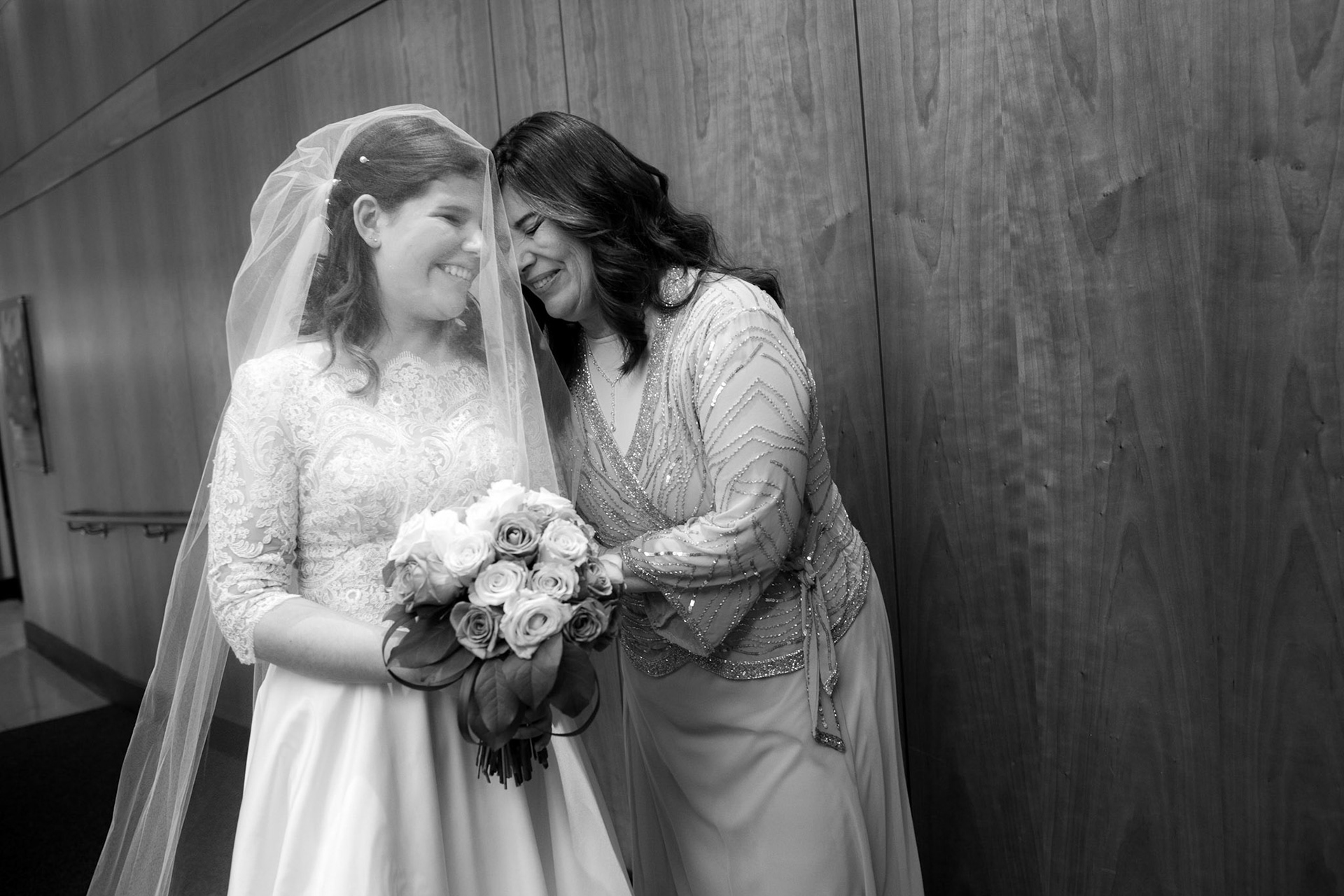 Alison and Shai wed at Beth Tfiloh in Baltimore, MD on Sunday, December 23, 2018.