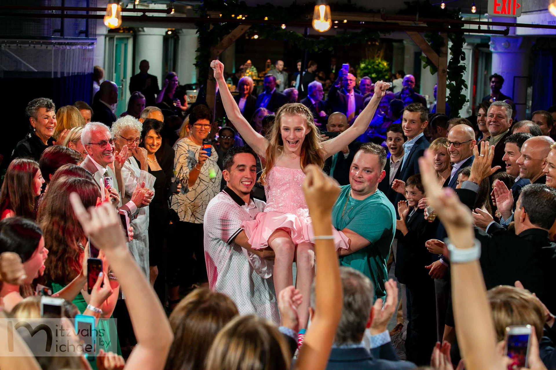 Sydney’s Bat Mitzvah party at the Torpedo Factory, Alexandria, VA.