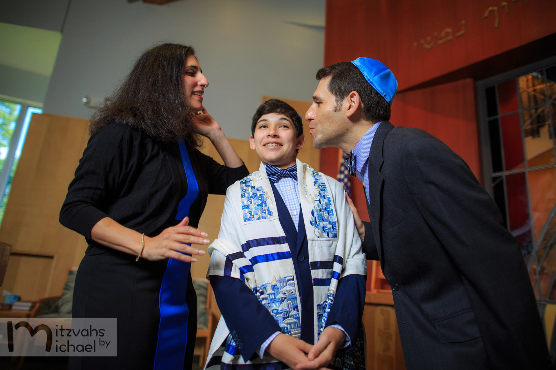 Ari’s Bar Mitzvah portraits at Bnai Shalom of Olney.