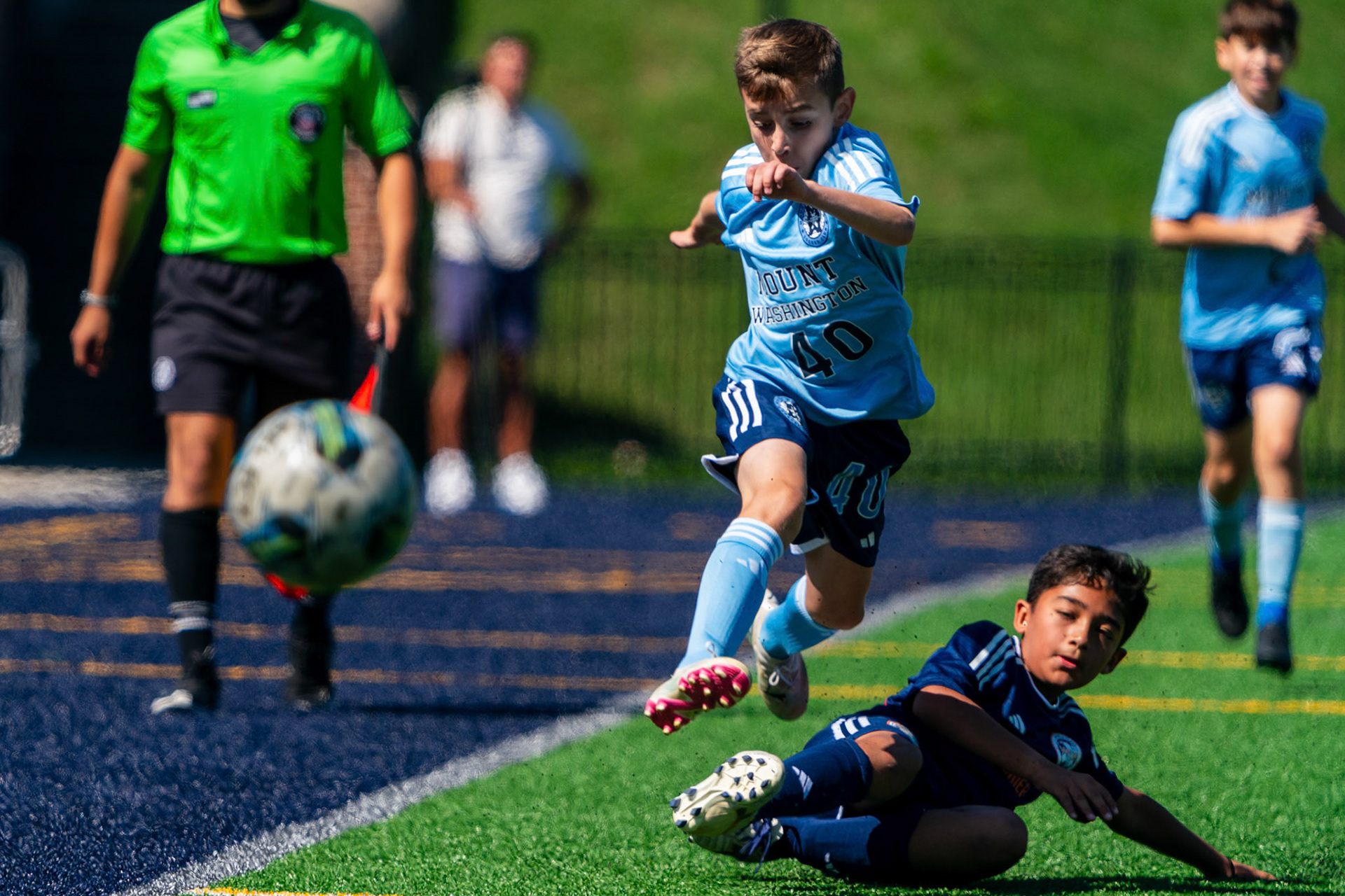 Mt. Washington Soccer U13 begins their Fall ’24 season with a victory over World Class Premier Orange, 1-0, at home.