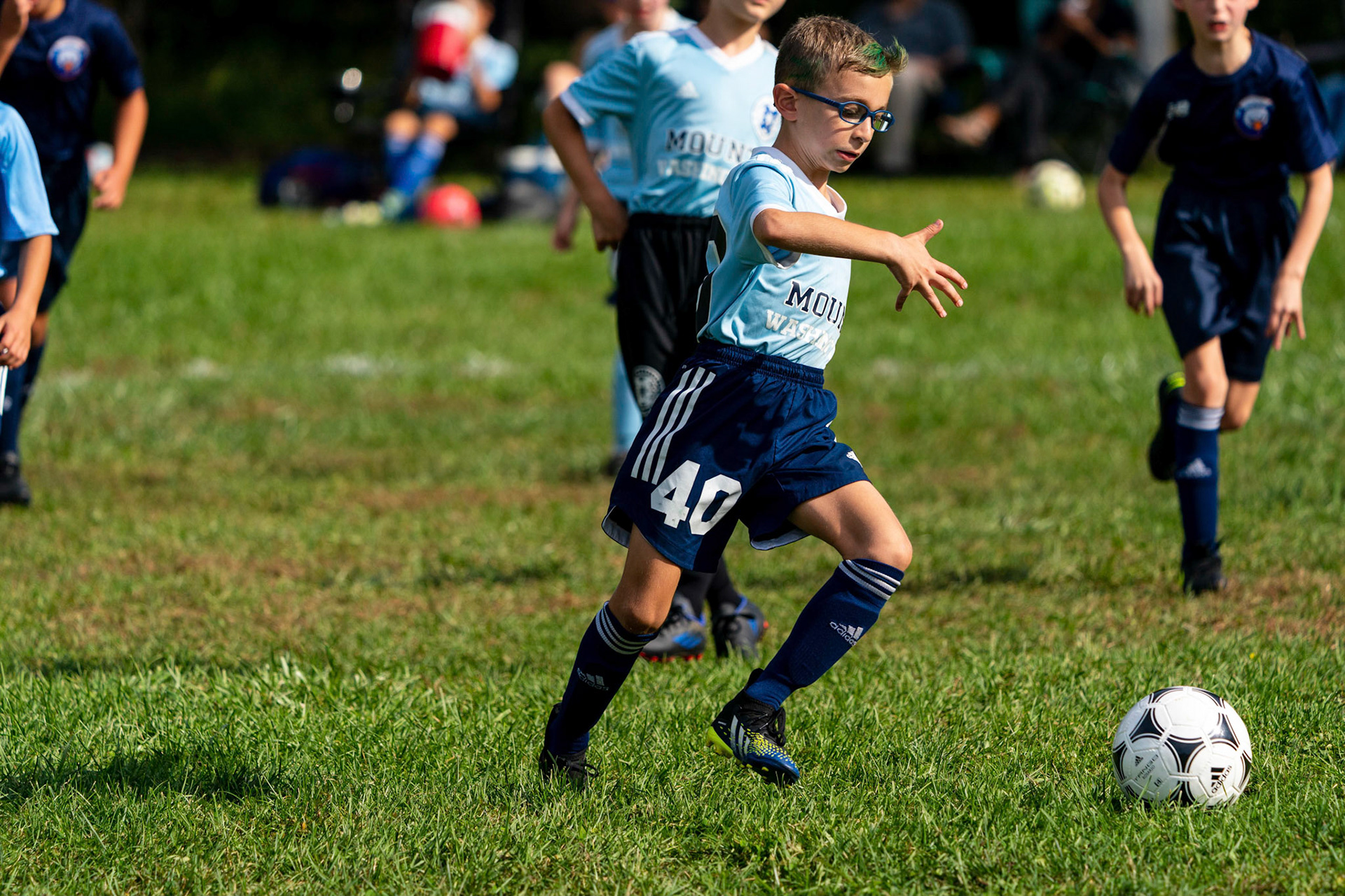 Mt. Washington U-10 travel team plays Immaculate Conception at home on Saturday, October 2, 2021.