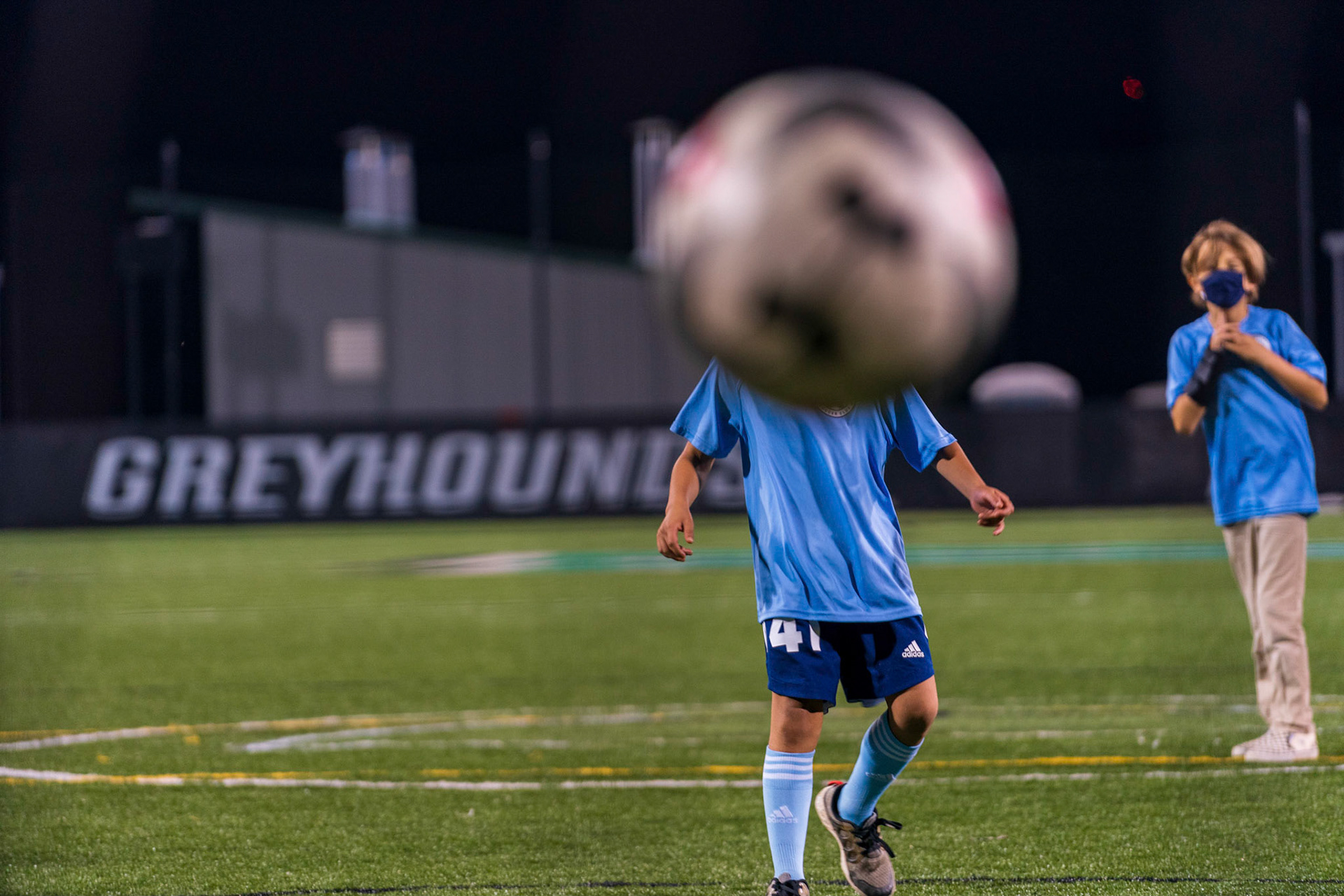 Members of the Mt. Washington Soccer Club (rec and travel) visited the Loyola Greyhounds for a game against Lafayette on Saturday, October 9, 2021.