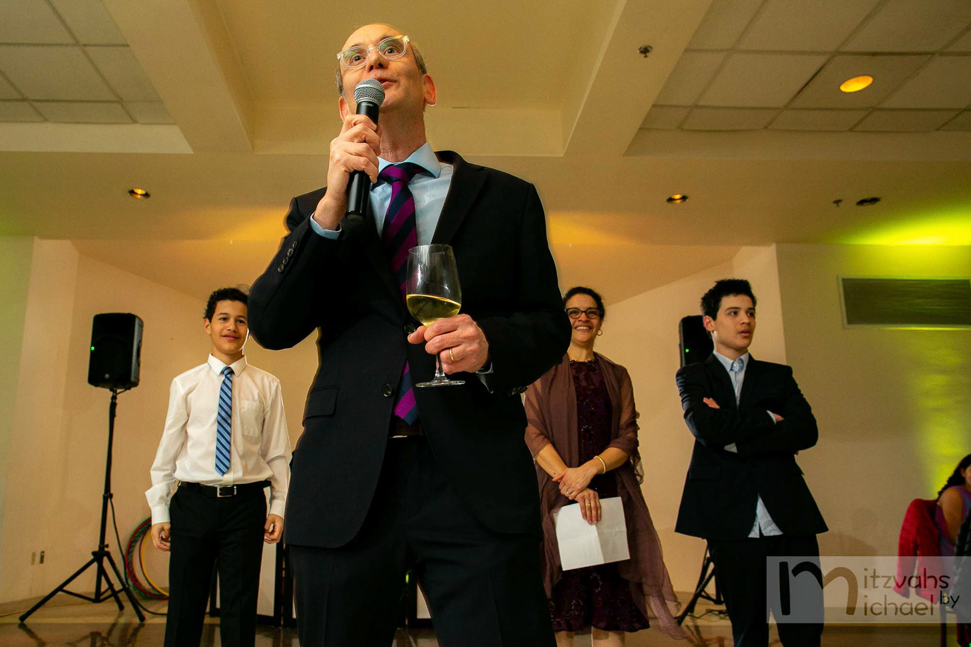 Avram's Temple Emanuel Bar Mitzvah on Saturday, February, 16, 2019.