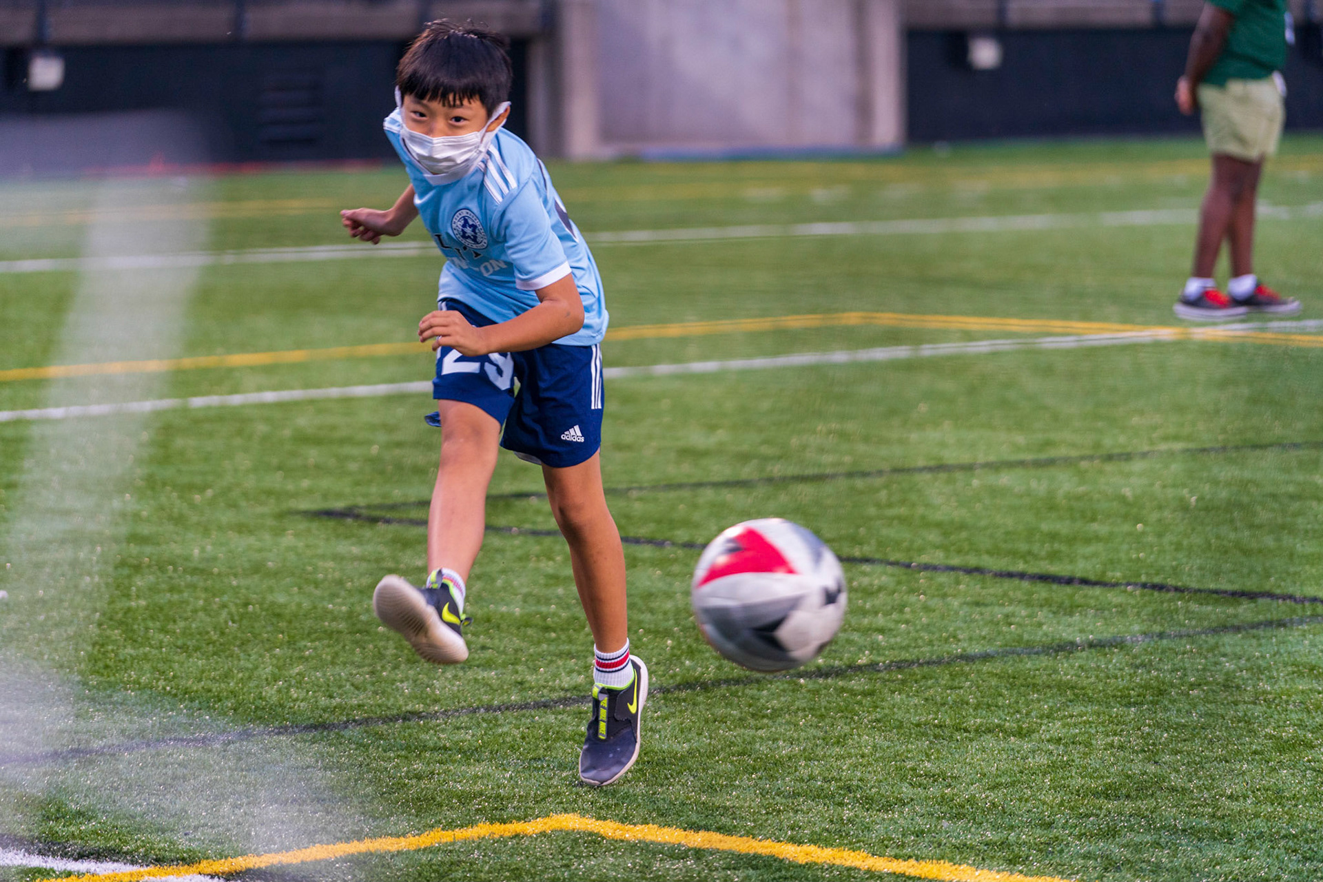 Members of the Mt. Washington Soccer Club (rec and travel) visited the Loyola Greyhounds for a game against Lafayette on Saturday, October 9, 2021.