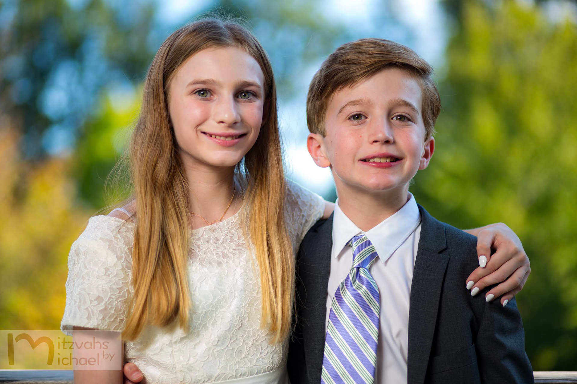 Sydney’s Bat Mitzvah portraits at Temple Rodef Shalom.
