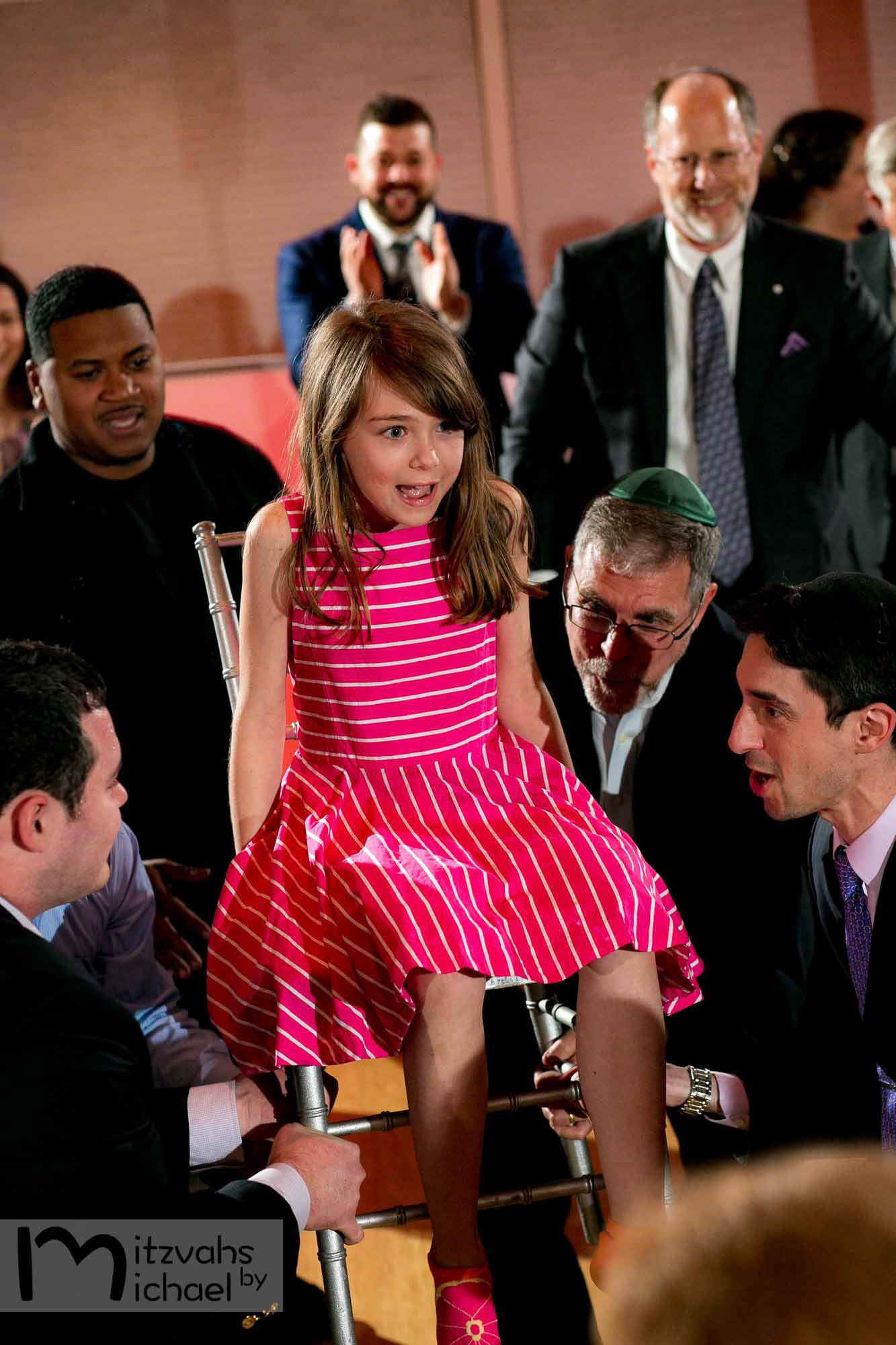 Rachel's Agudas Achim, Alexandria, VA Bat Mitzvah by Mitzvahs by Michael Temchine Photography and Pop Color Events.