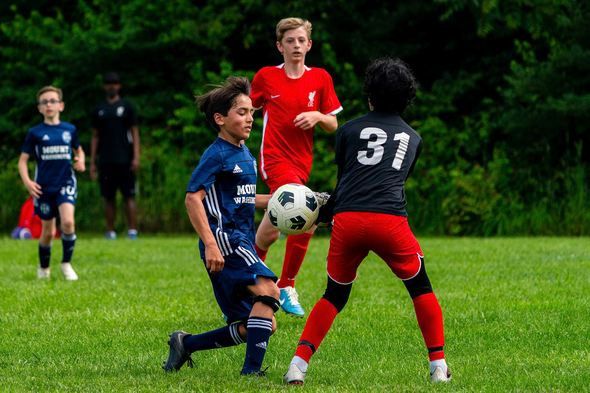 Chizuk Amuno’s 5K race to support the Krieger Schechter Day School on Sunday, June 2, 2024.