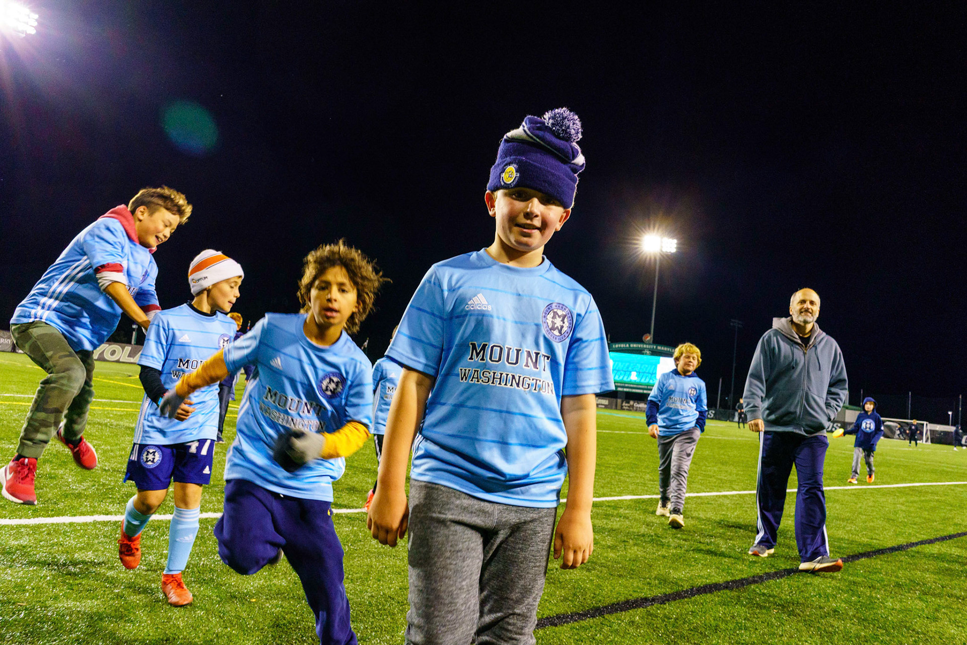 Mt. Washington Boy 12 travel team visits the Loyola Dons soccer team on Tuesday, October 18, 2022.