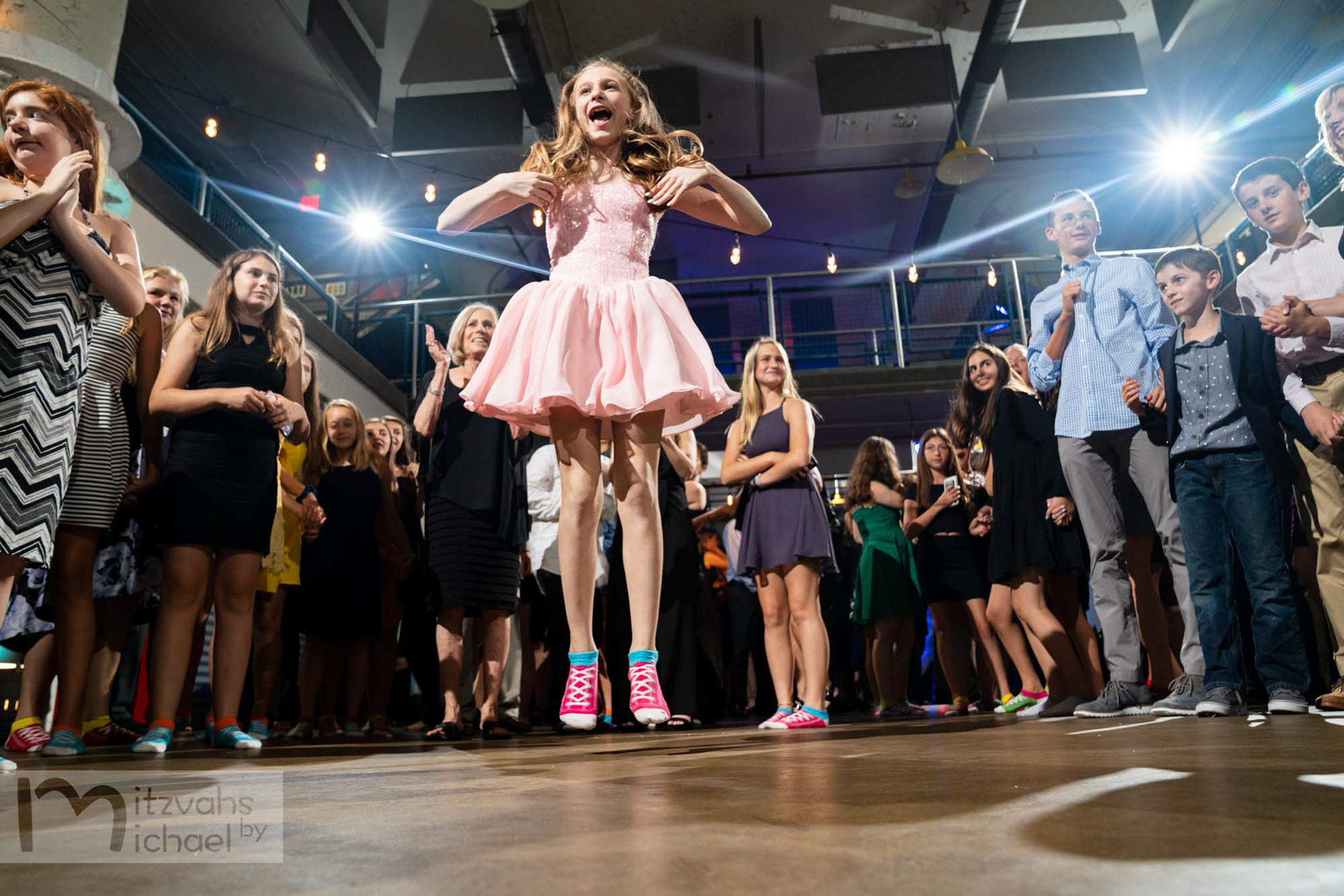 Sydney’s Bat Mitzvah party at the Torpedo Factory, Alexandria, VA.