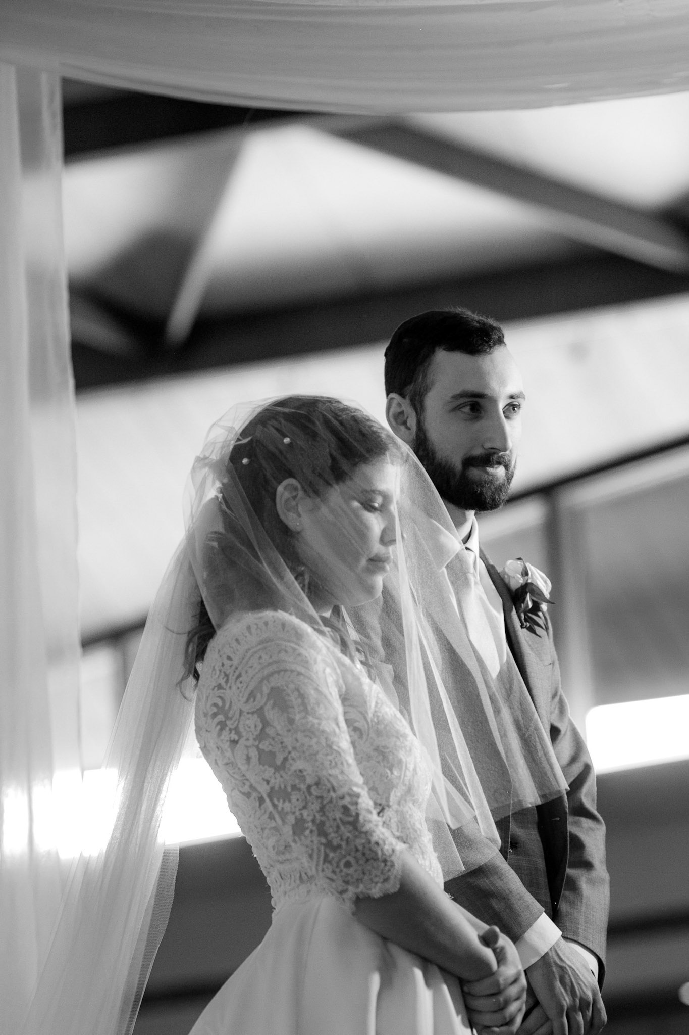 Alison and Shai wed at Beth Tfiloh in Baltimore, MD on Sunday, December 23, 2018.