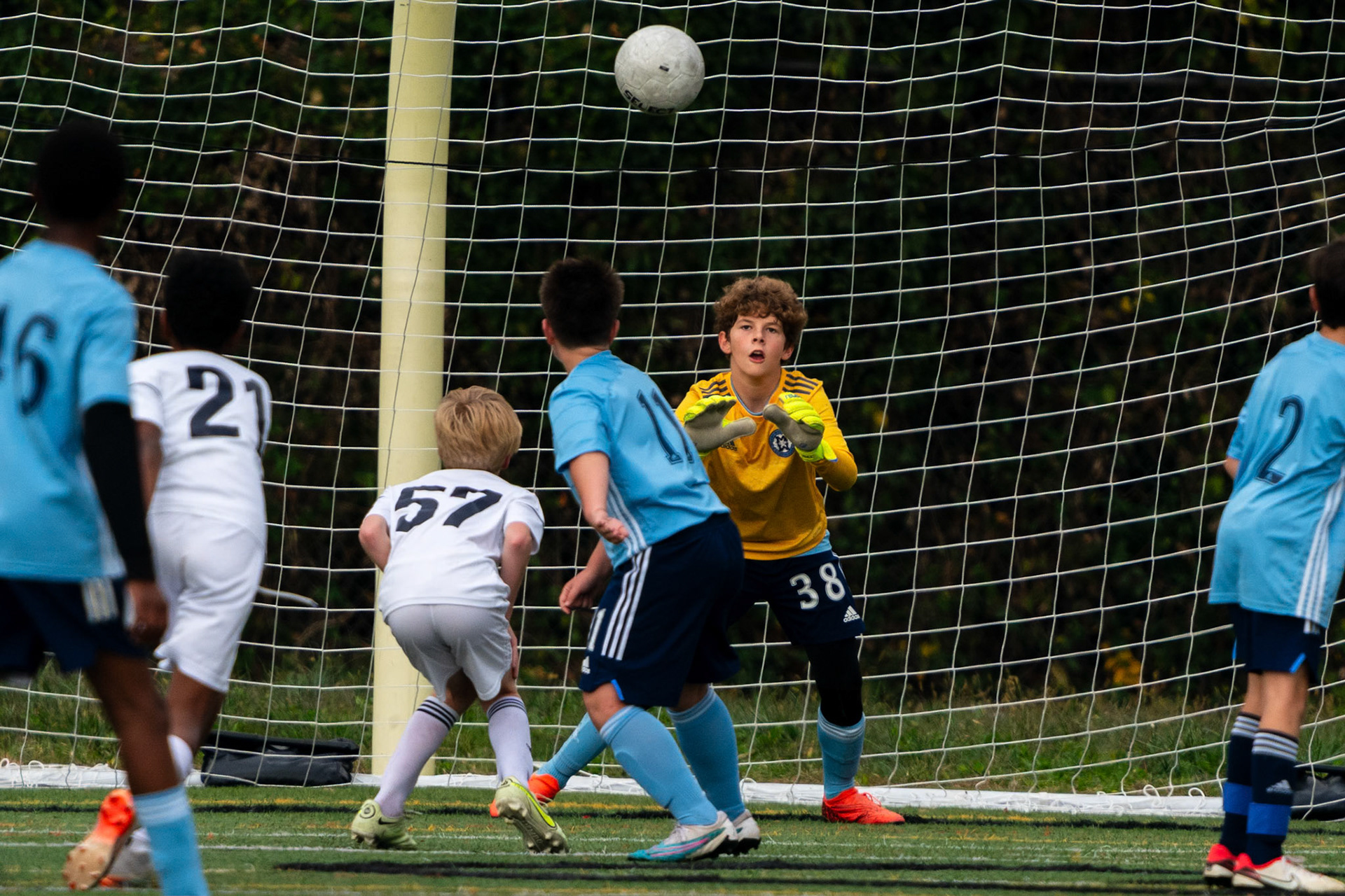 All eyes on the ball