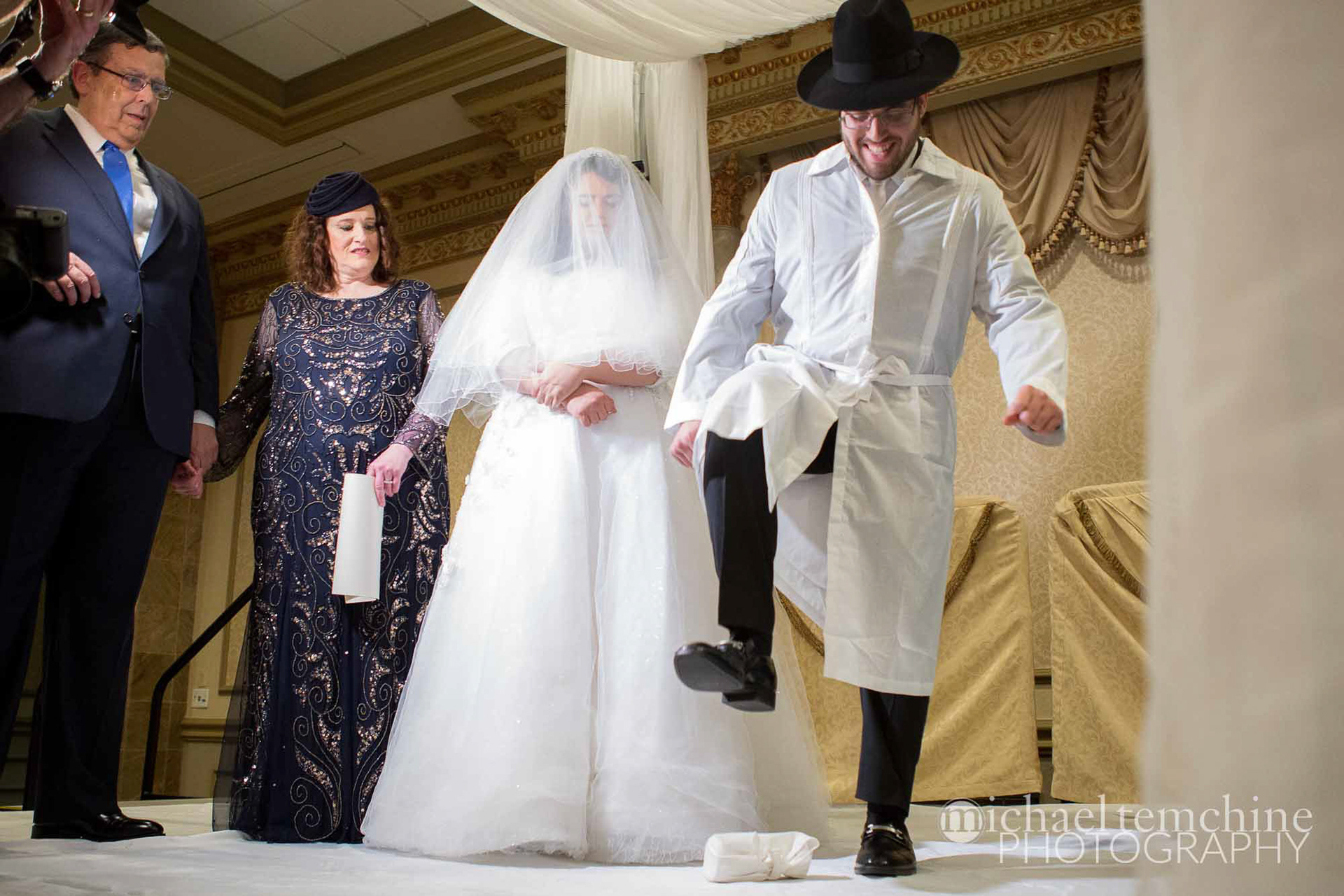 Tali and John's Frum Orthodox Jewish wedding at the Valley Mansion, Baltimore, MD on Sunday, March 17, 2019.
