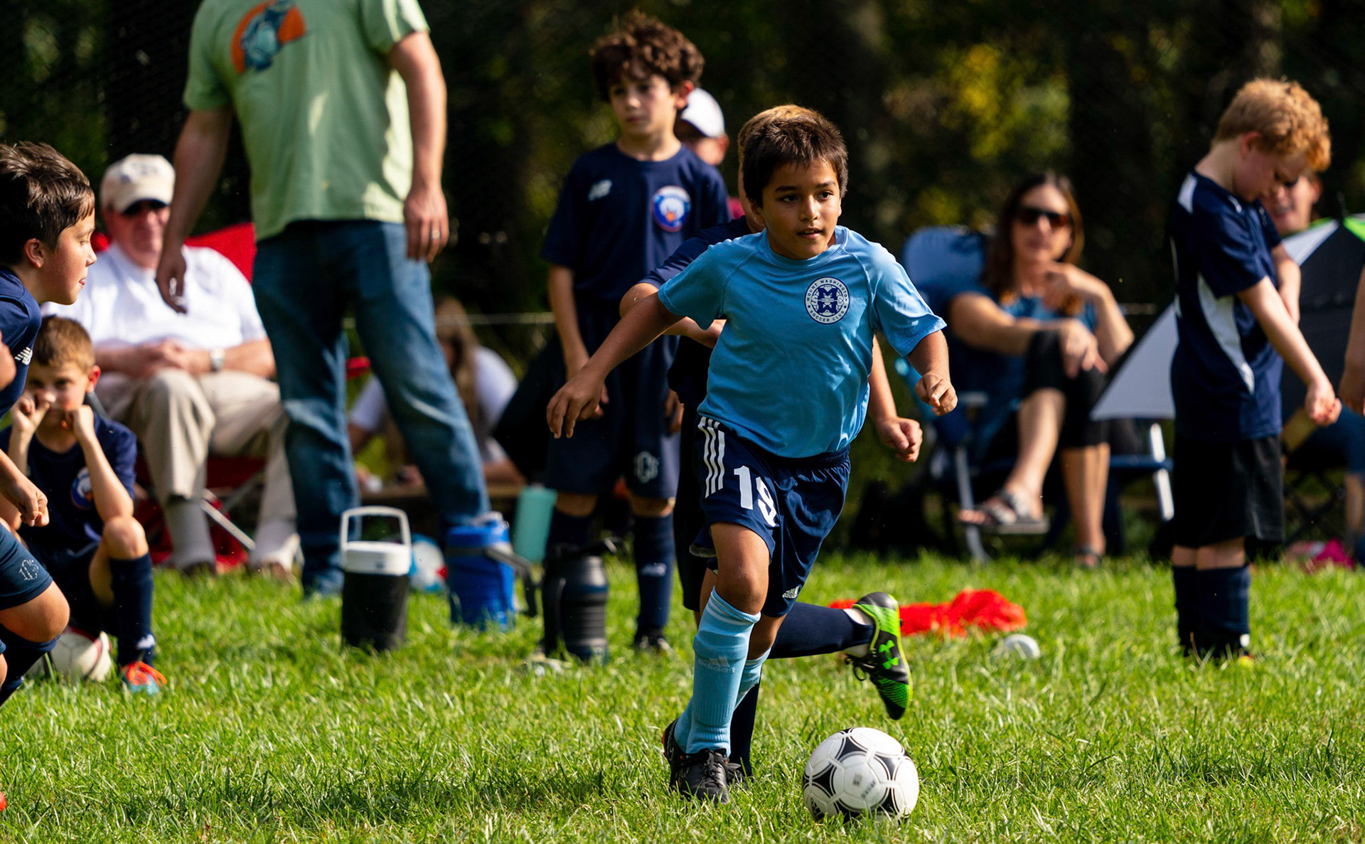 Mt. Washington U-10 travel team plays Immaculate Conception at home on Saturday, October 2, 2021.