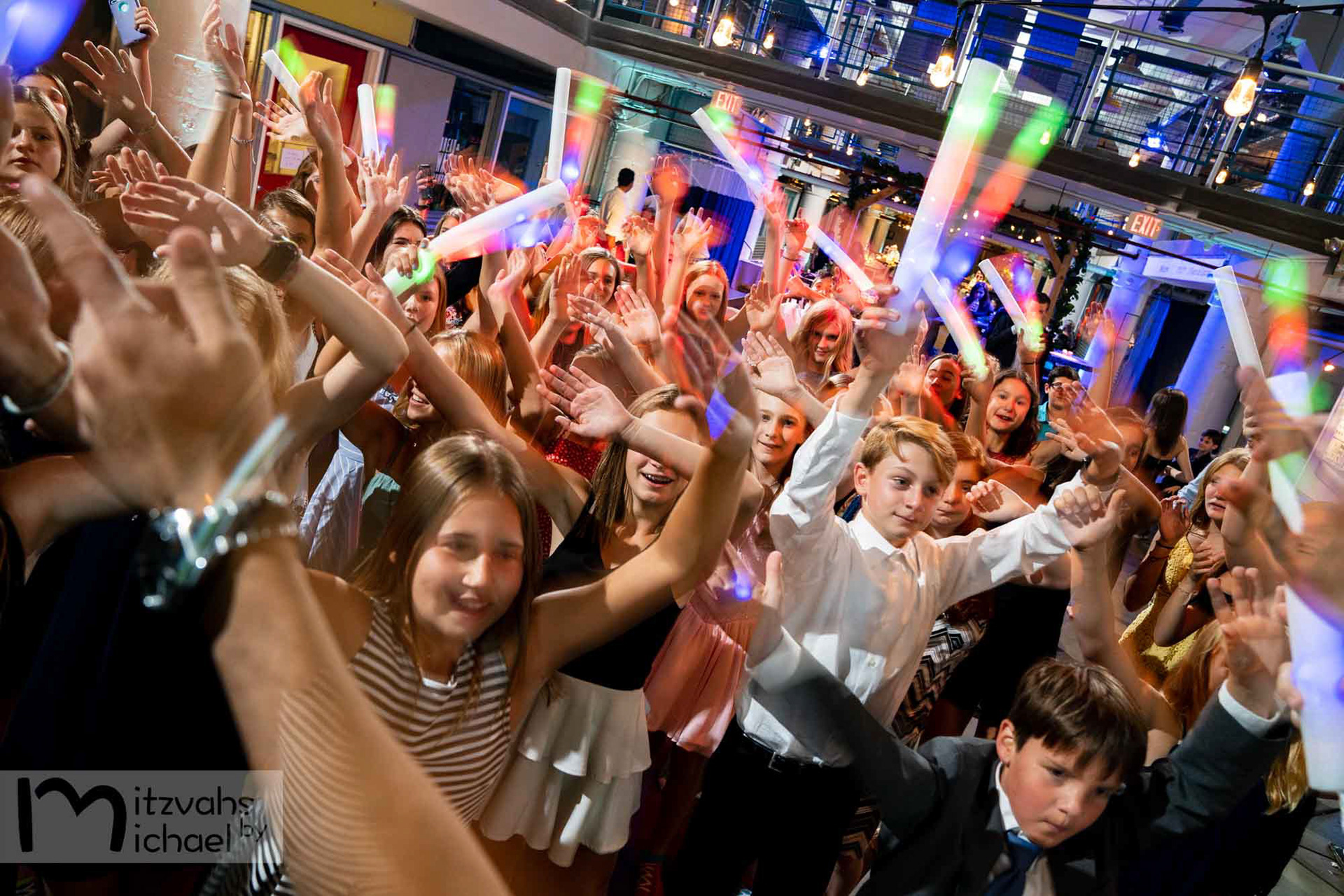 Sydney’s Bat Mitzvah party at the Torpedo Factory, Alexandria, VA.