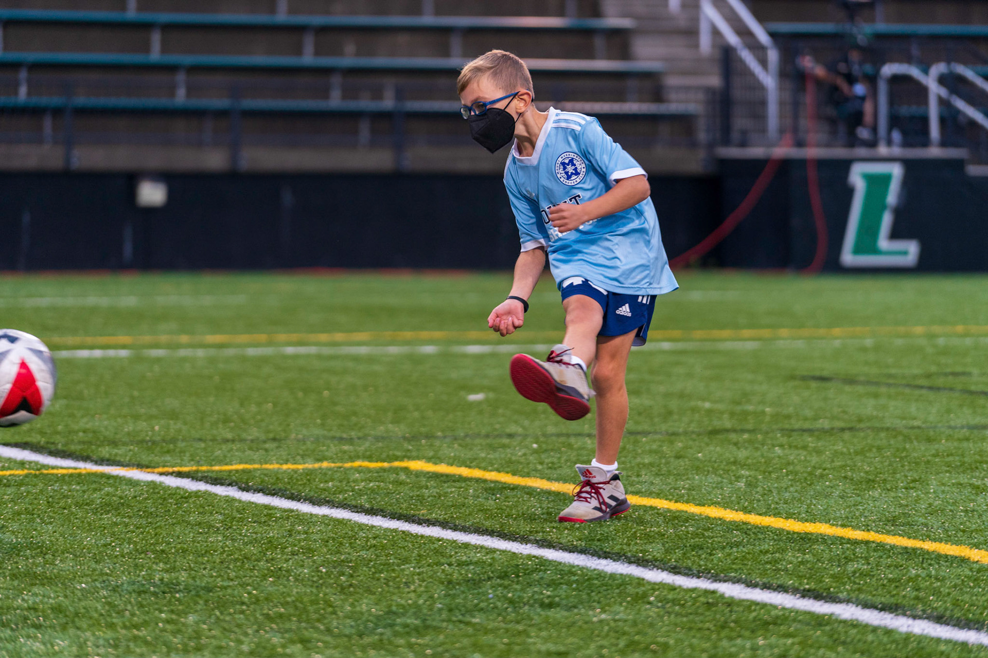 Members of the Mt. Washington Soccer Club (rec and travel) visited the Loyola Greyhounds for a game against Lafayette on Saturday, October 9, 2021.