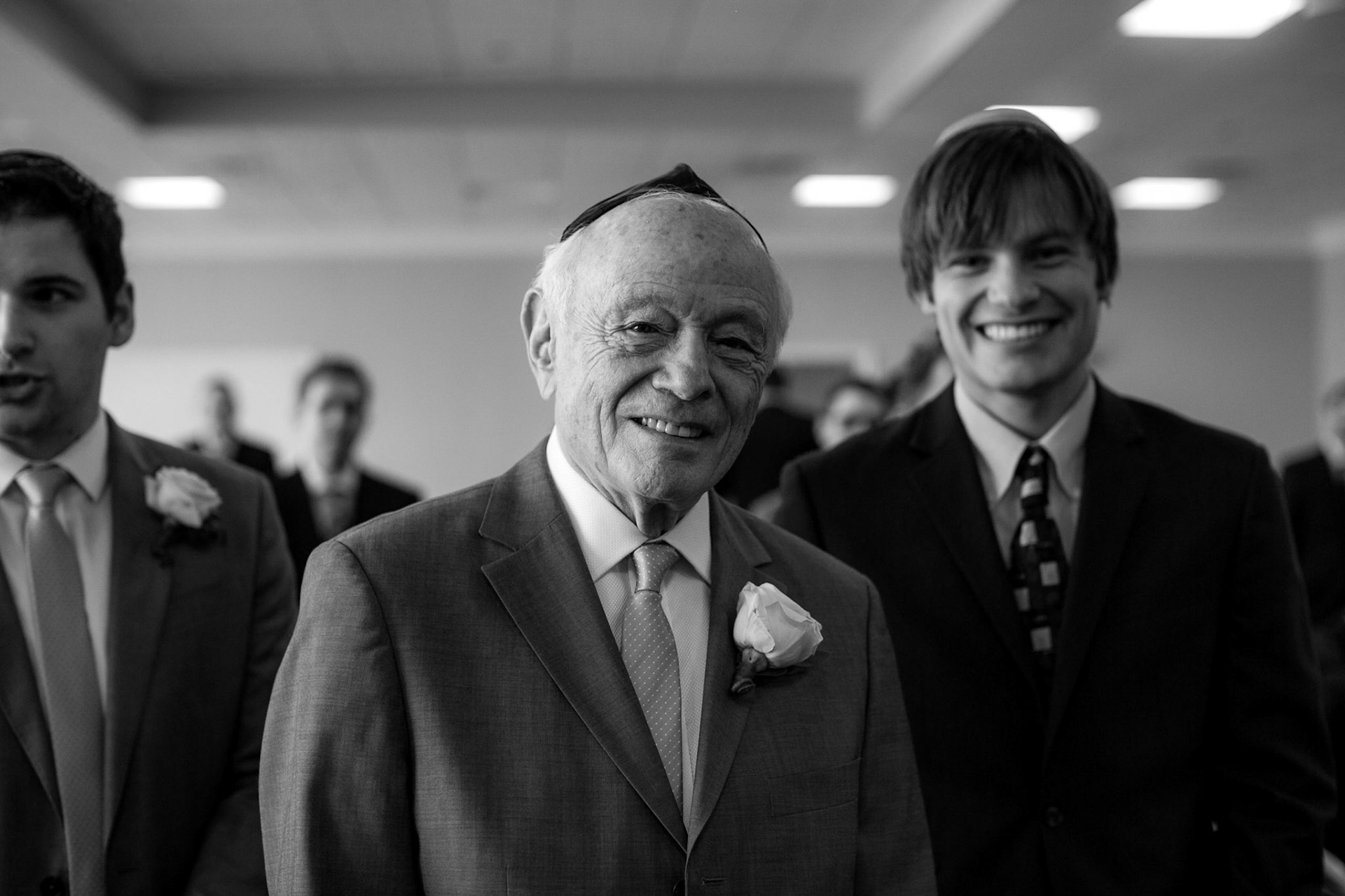 Alison and Shai wed at Beth Tfiloh in Baltimore, MD on Sunday, December 23, 2018.