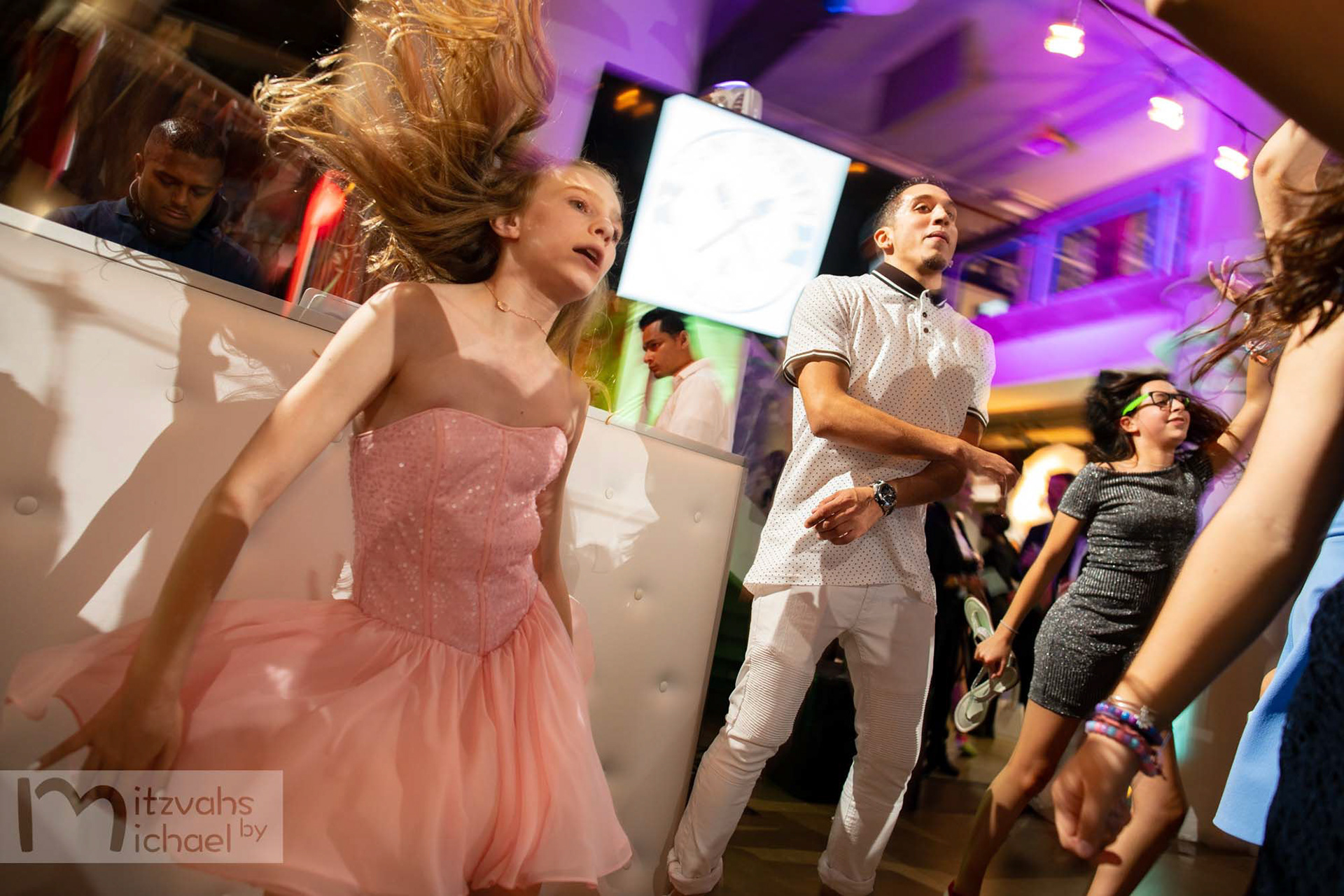 Sydney’s Bat Mitzvah party at the Torpedo Factory, Alexandria, VA.