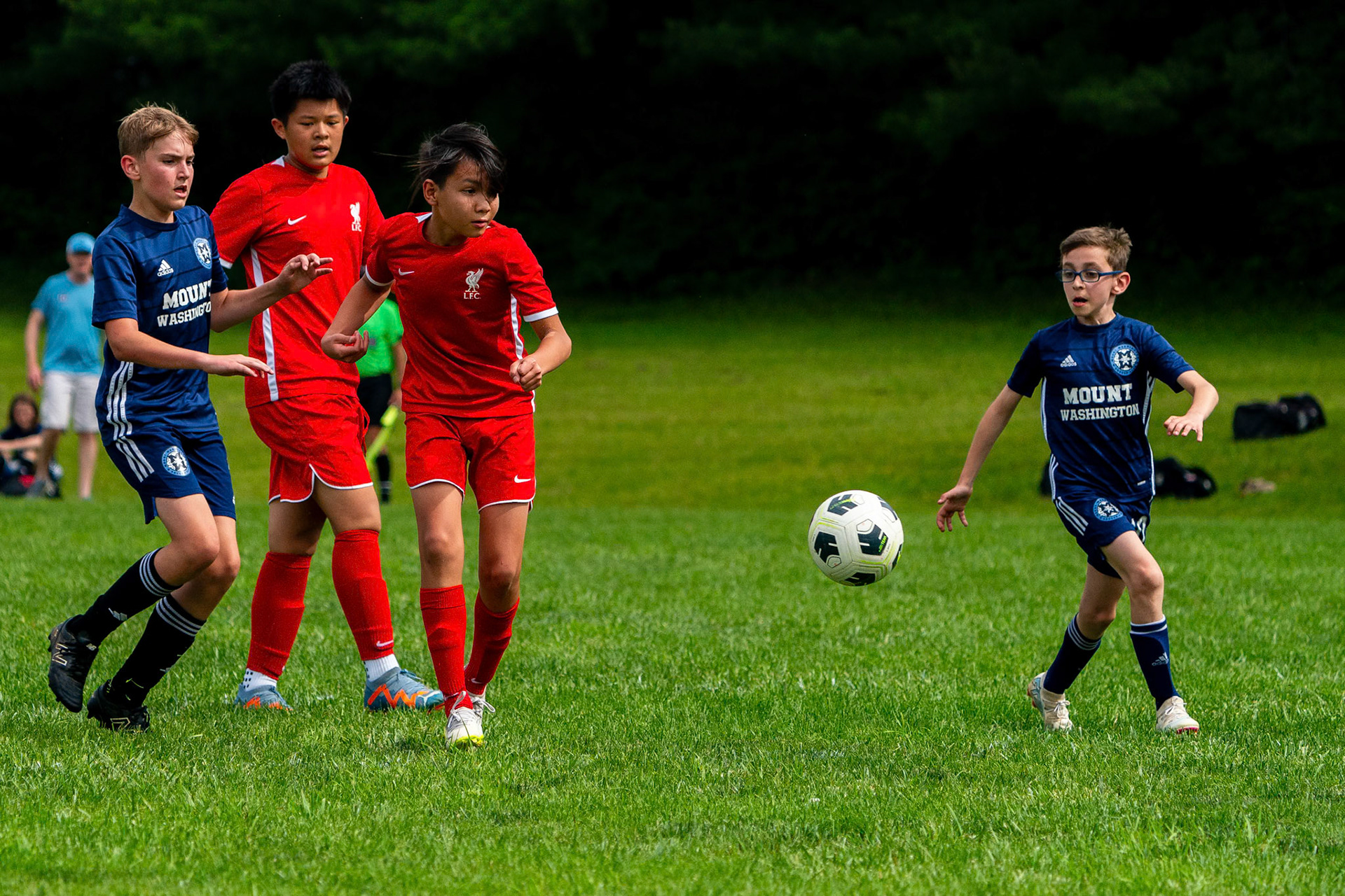 Chizuk Amuno’s 5K race to support the Krieger Schechter Day School on Sunday, June 2, 2024.