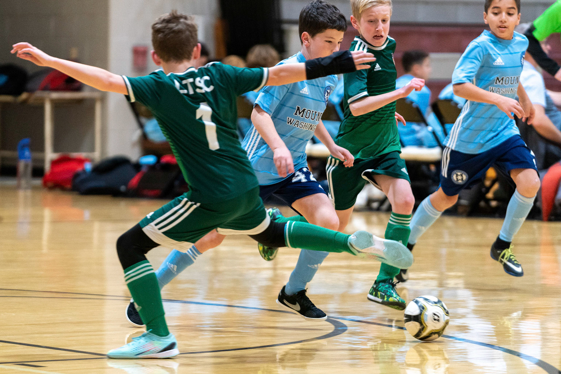 Cameron continues to press as MWFC defeats LTSC 8-2 on Saturday, February 4, 2023.