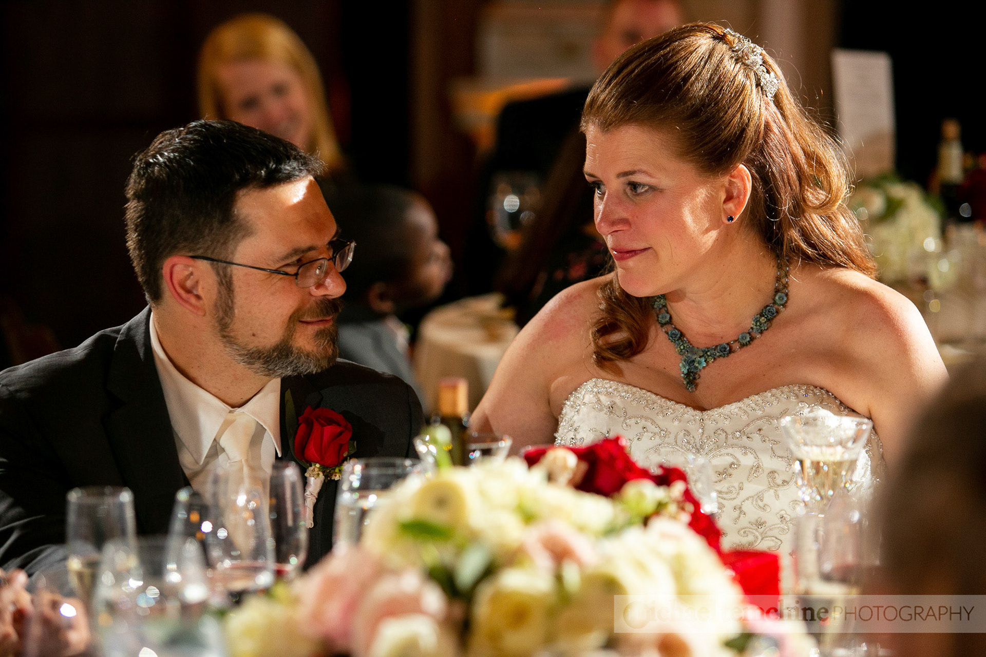 Denise and Sylvain's Peabody Institute wedding on March 2, 2019 in Baltimore, MD