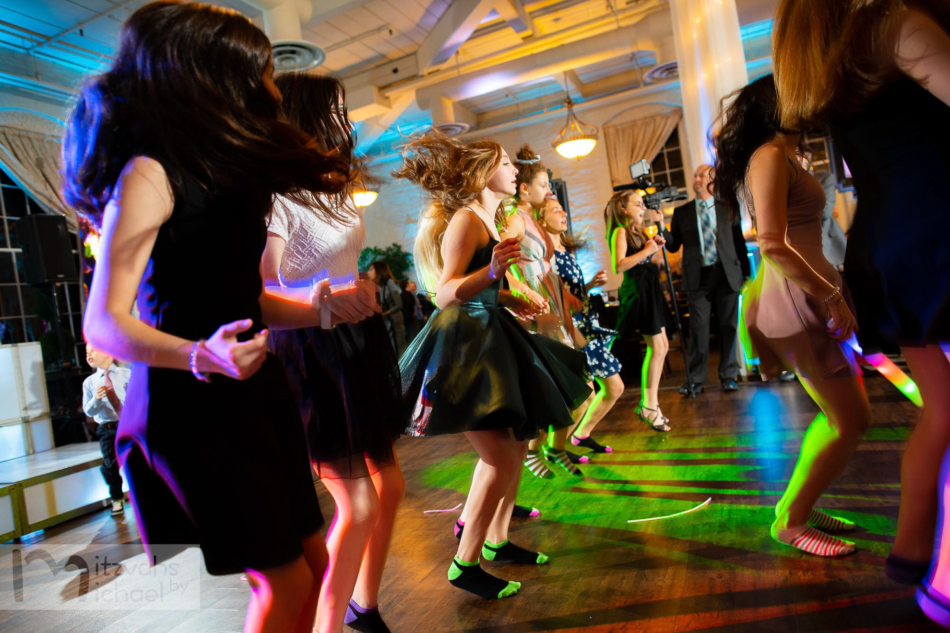 Cora’s Beth Shalom Bat Mitzvah party at The Great Room at Savage Mill.