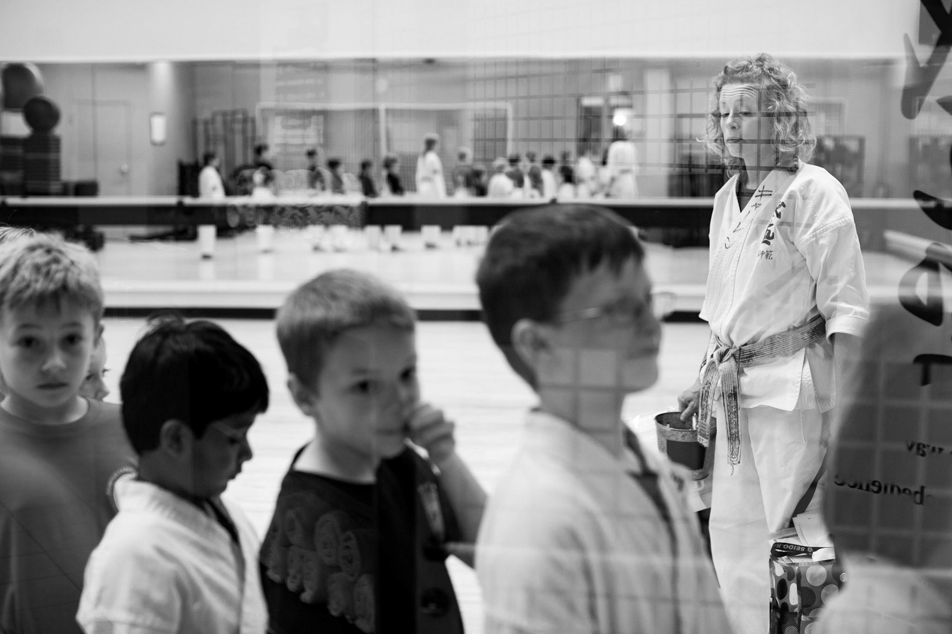 Pamfilis Karate Academy practice on Monday, August 20, 2018.