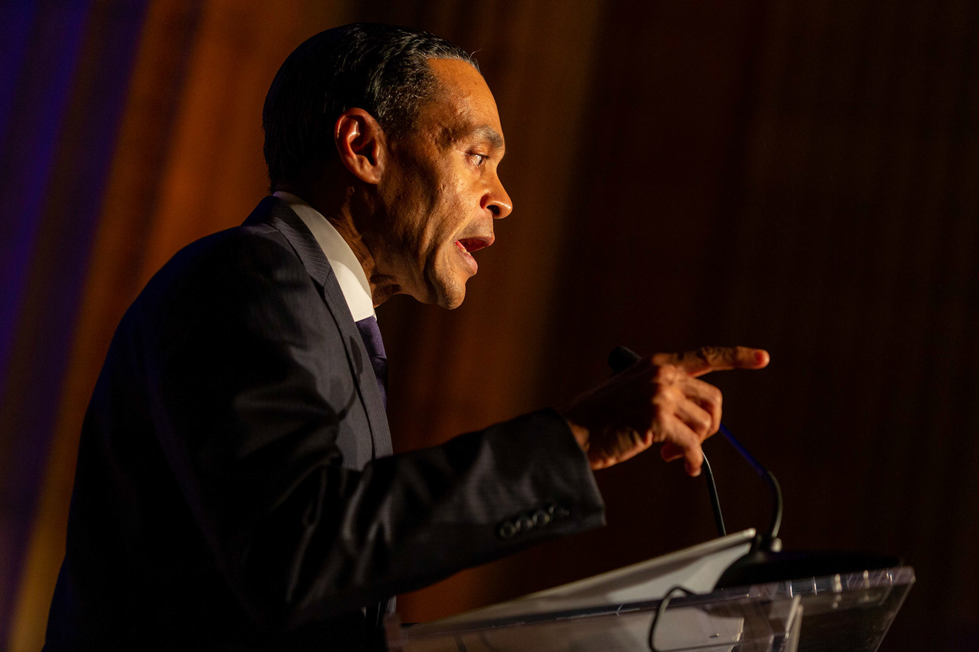 America Abroad Media (AAM) presents their annual gala awards dinner at the Andrew Mellon Auditorium in Washington D.C. on Tuesday, November 5, 2019. Honorees included Egyptian actress Yousra, Iranian activist and journalist Masih Alinejad, and film director Peter Berg.