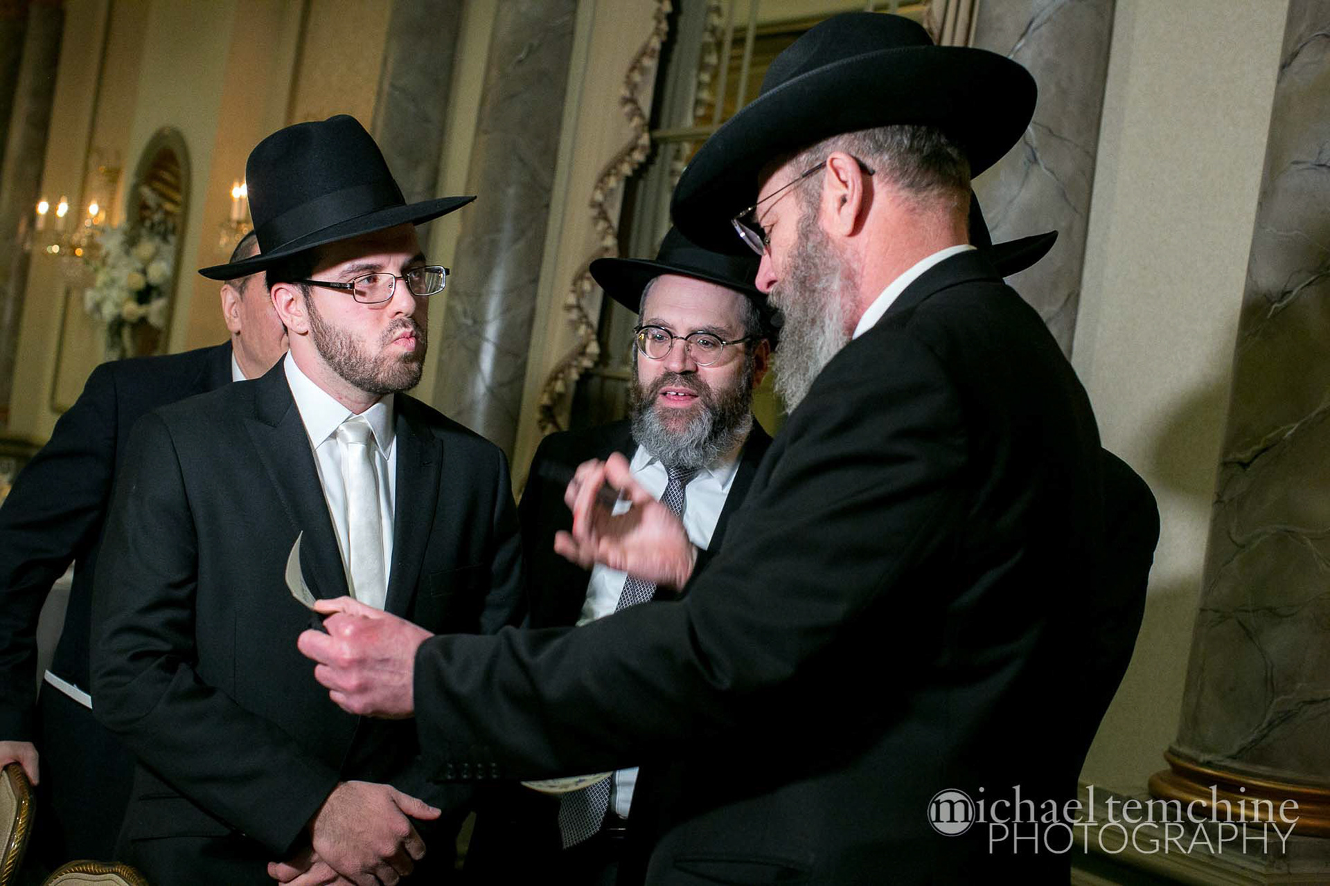 Tali and John's Frum Orthodox Jewish wedding at the Valley Mansion, Baltimore, MD on Sunday, March 17, 2019.