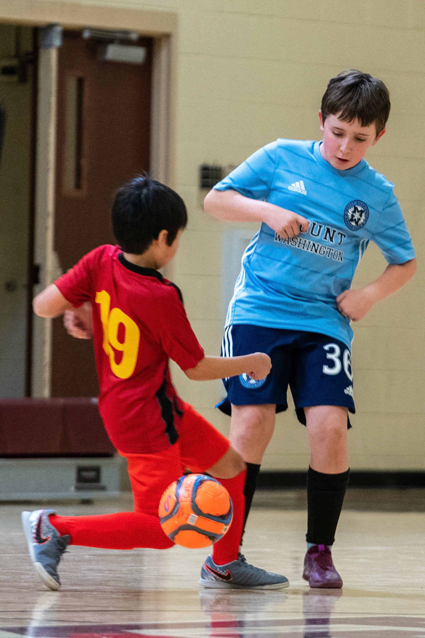 Graham stands up to Charles Village as Mt Washington defeats Charles Village Black 11-3 on Saturday, February 18, 2023.
