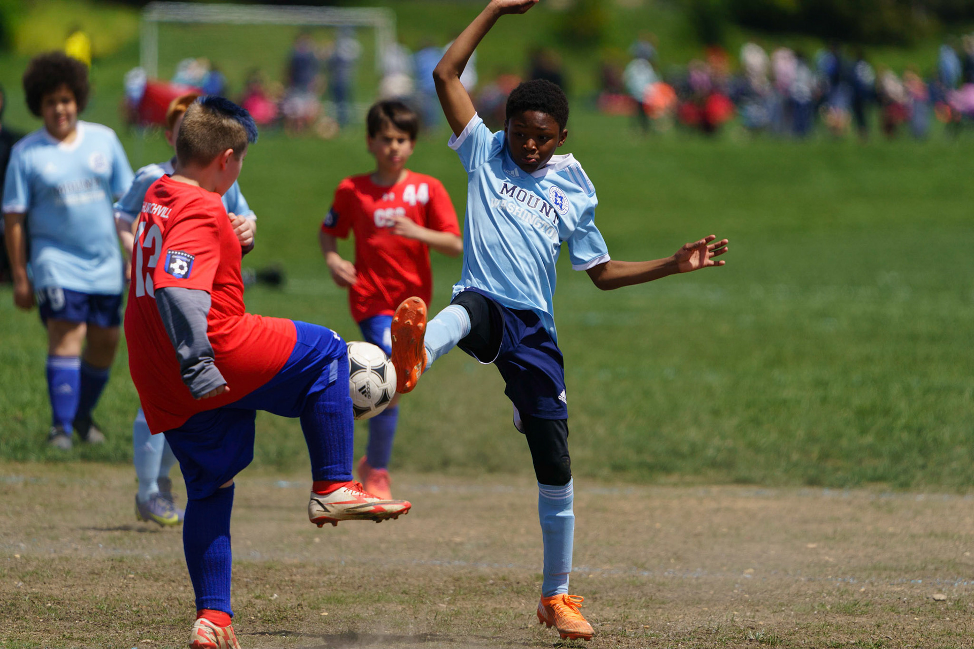 Mt. Washington Spring Soccer game, April 30, 2022.
