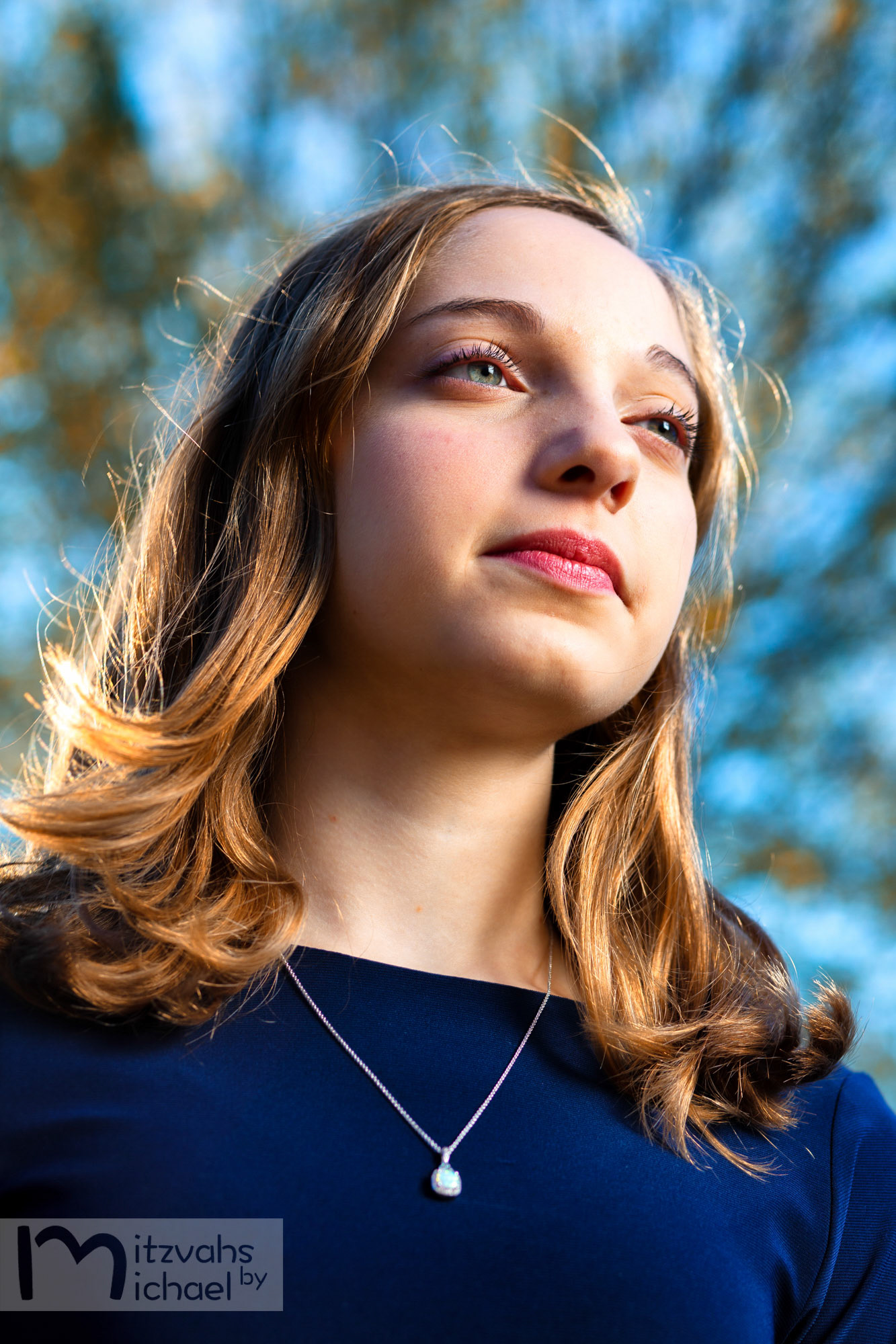 Cora’s Beth Shalom Bat Mitzvah portrait session.