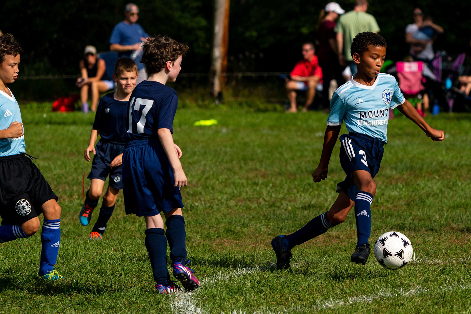 Mt. Washington U-10 travel team plays Immaculate Conception at home on Saturday, October 2, 2021.