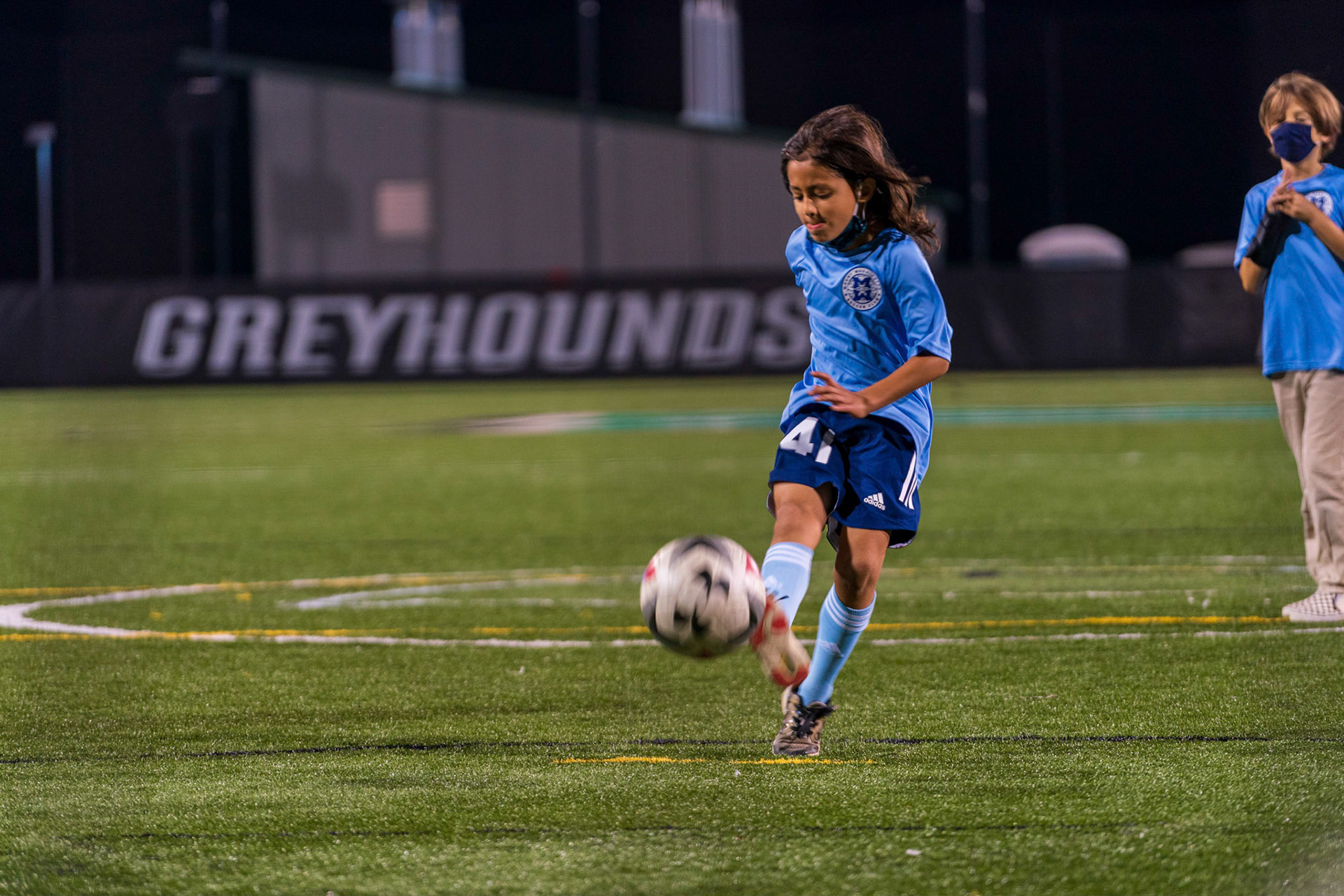 Members of the Mt. Washington Soccer Club (rec and travel) visited the Loyola Greyhounds for a game against Lafayette on Saturday, October 9, 2021.