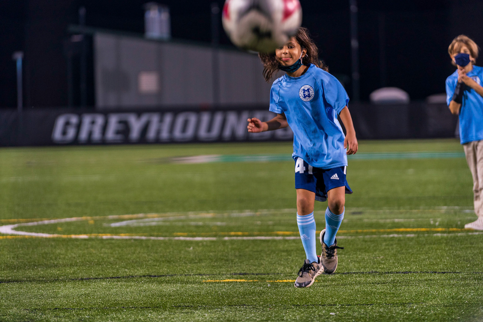 Members of the Mt. Washington Soccer Club (rec and travel) visited the Loyola Greyhounds for a game against Lafayette on Saturday, October 9, 2021.