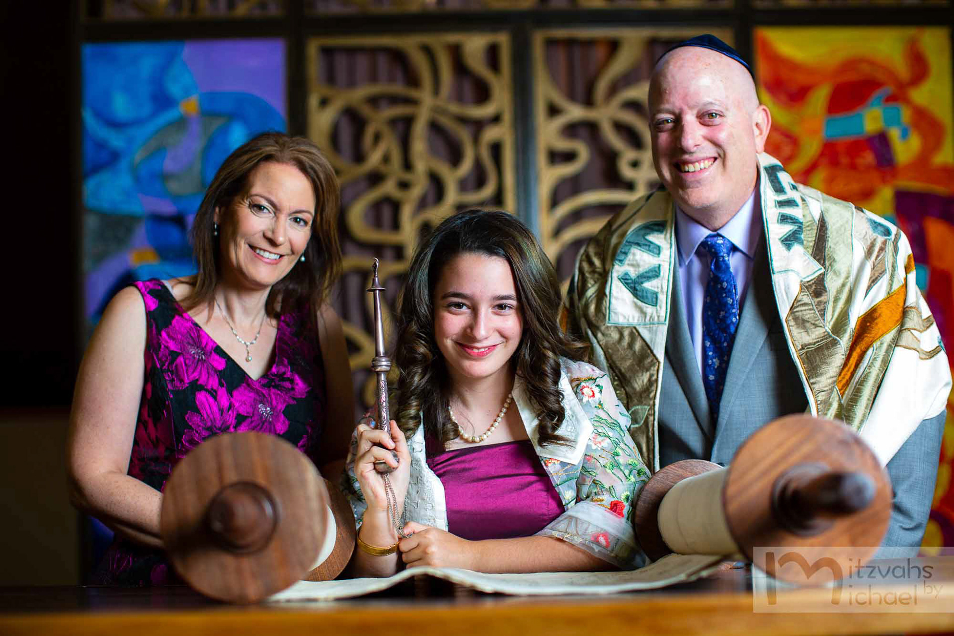 Meredith's Beth Ami Bat Mitzvah in Rockville, MD and King's Dominion.