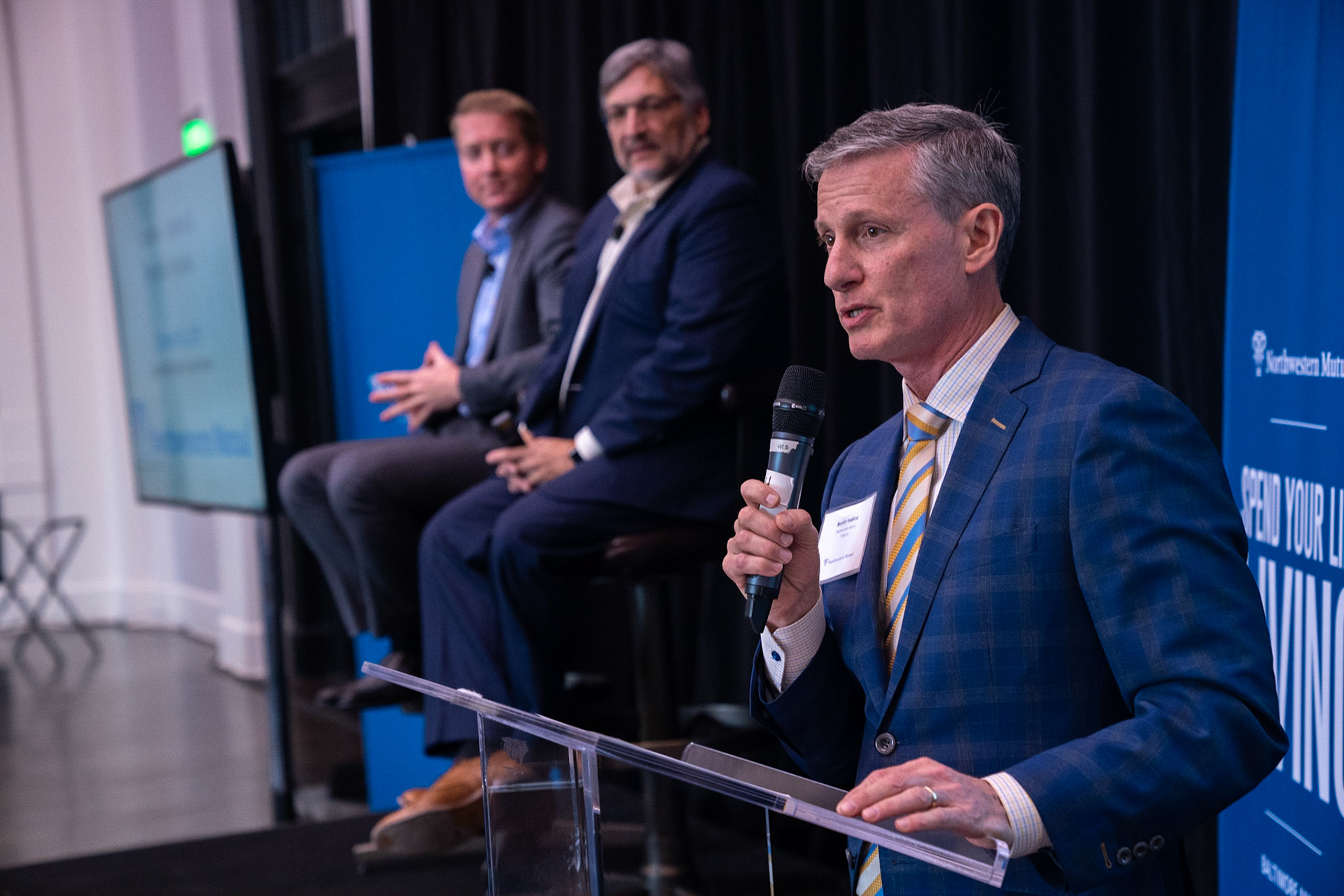 Northwestern Mutual lunchtime talk about the state of the economy on Tuesday, October 8, 2019.