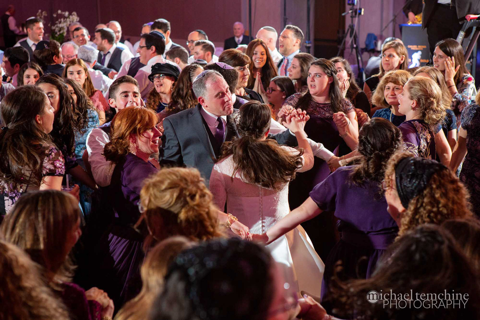 Yael and Eitan’s modern orthodox Jewish wedding at the Grand Hyatt in Washington D.C. on Sunday, August 25, 2019.
