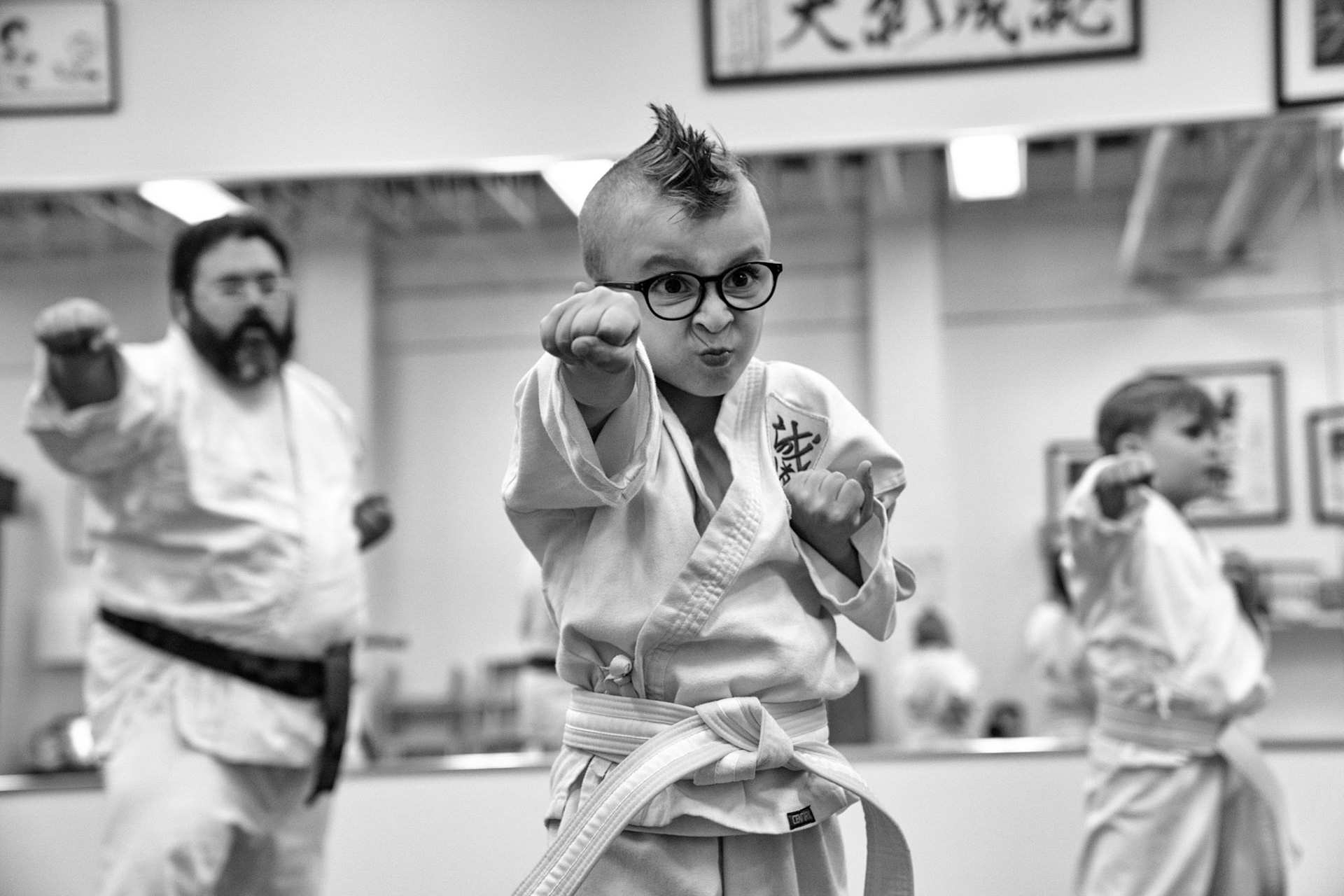 Junior and adult Seido Karate at Kells Karate.