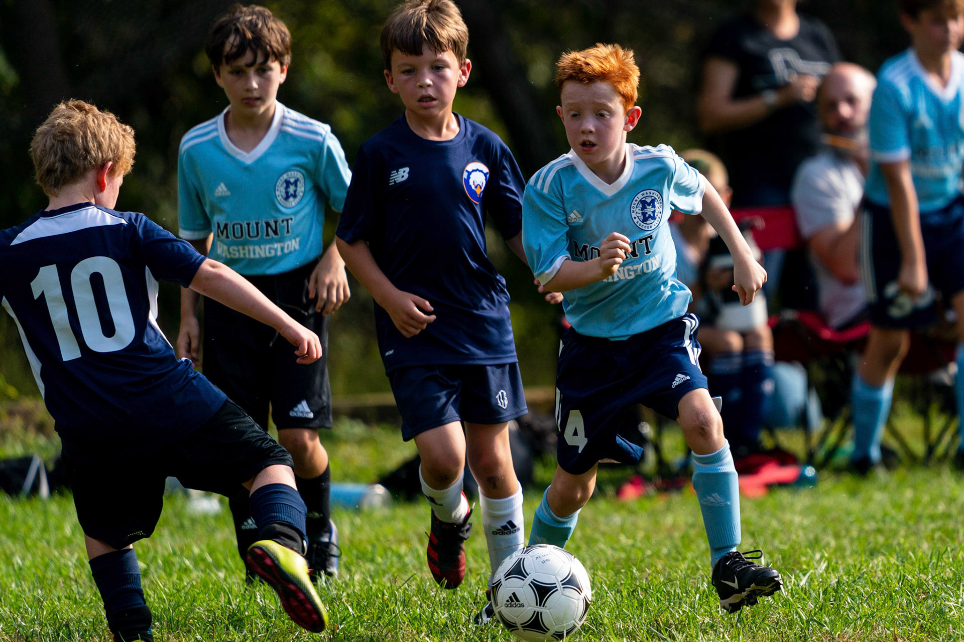 Mt. Washington U-10 travel team plays Immaculate Conception at home on Saturday, October 2, 2021.