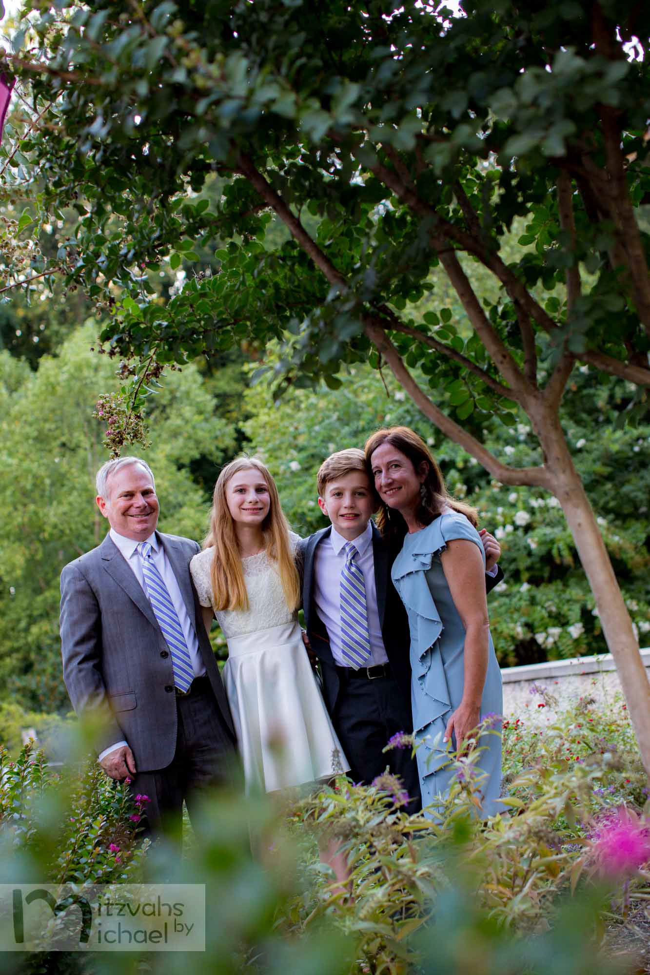Sydney’s Bat Mitzvah portraits at Temple Rodef Shalom.