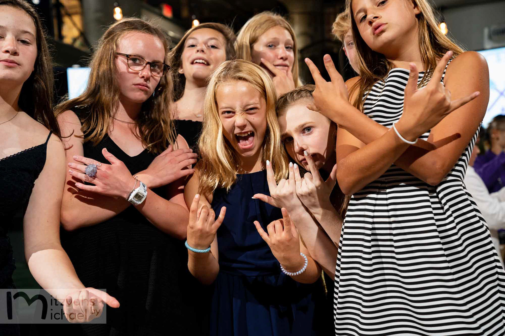 Sydney’s Bat Mitzvah party at the Torpedo Factory, Alexandria, VA.
