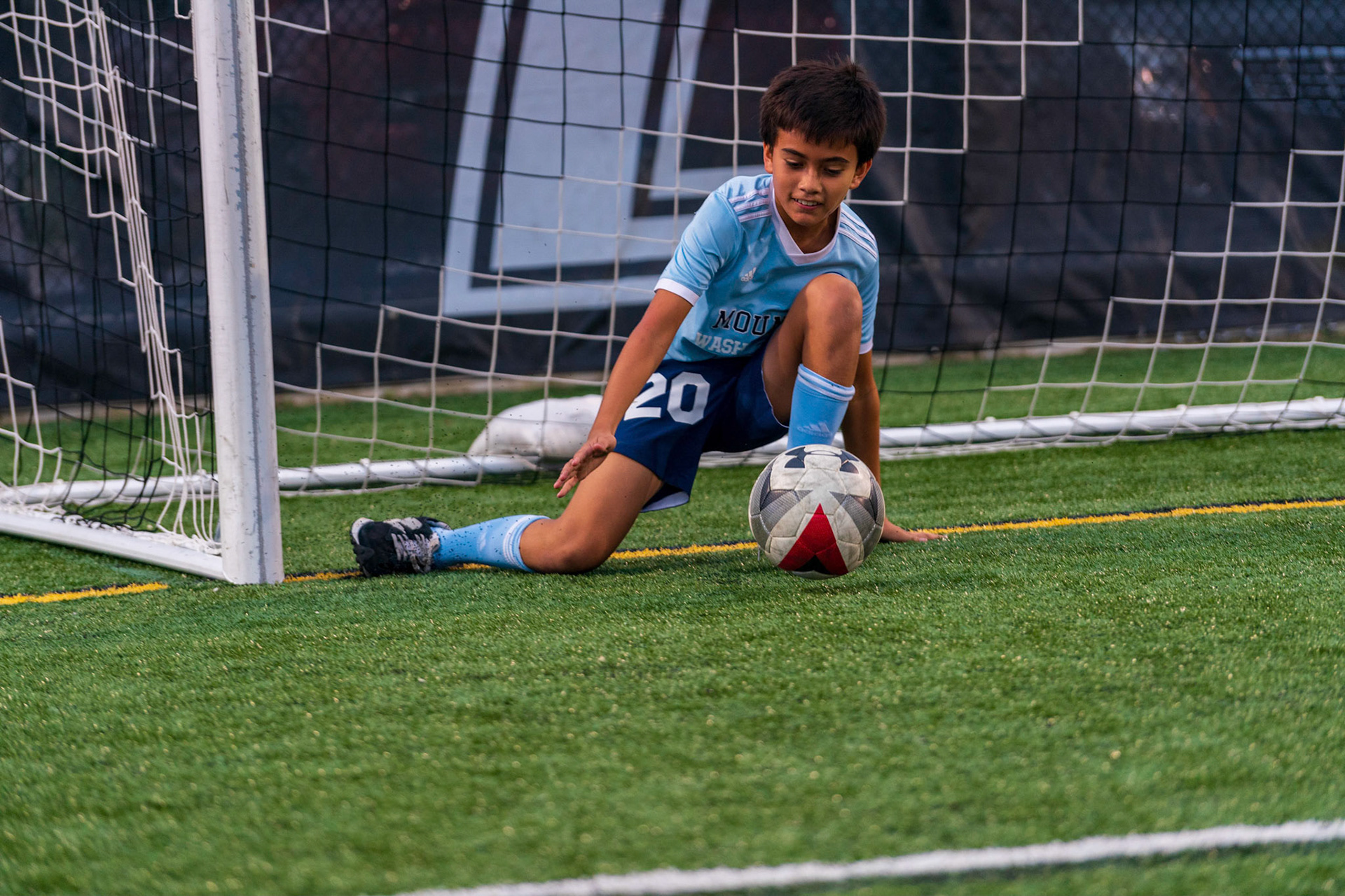 Members of the Mt. Washington Soccer Club (rec and travel) visited the Loyola Greyhounds for a game against Lafayette on Saturday, October 9, 2021.