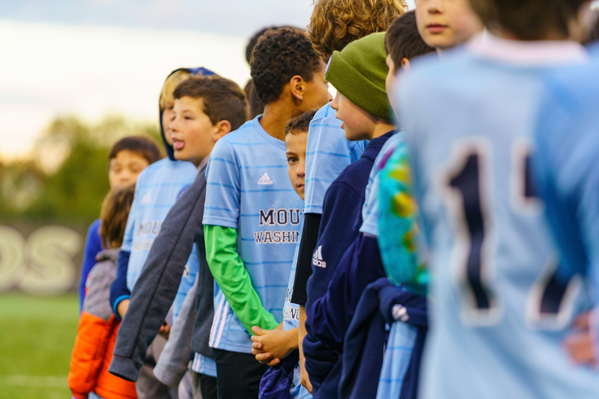 Mt. Washington Boy 12 travel team visits the Loyola Dons soccer team on Tuesday, October 18, 2022.