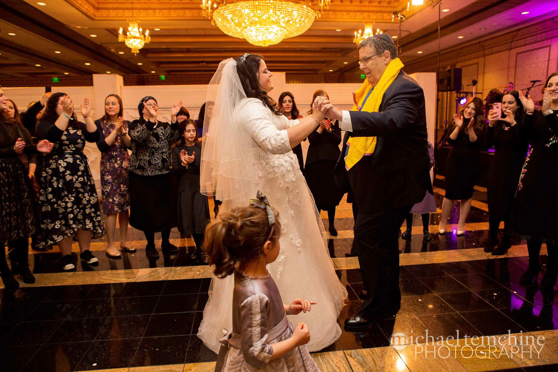 Tali and John's Frum Orthodox Jewish wedding at the Valley Mansion, Baltimore, MD on Sunday, March 17, 2019.