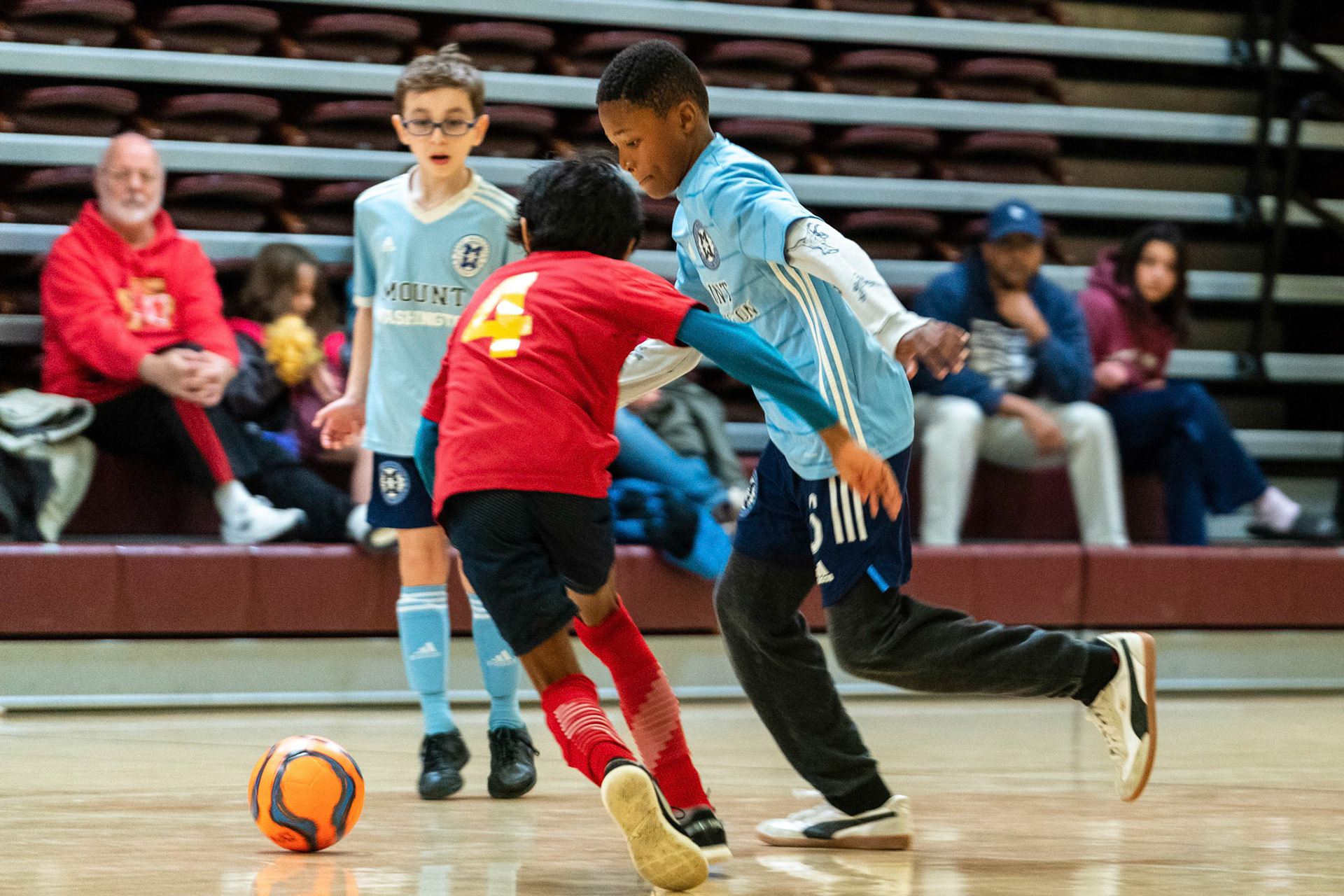 Treme continues his relentless attack as Mt Washington defeats Charles Village Black 11-3 on Saturday, February 18, 2023.