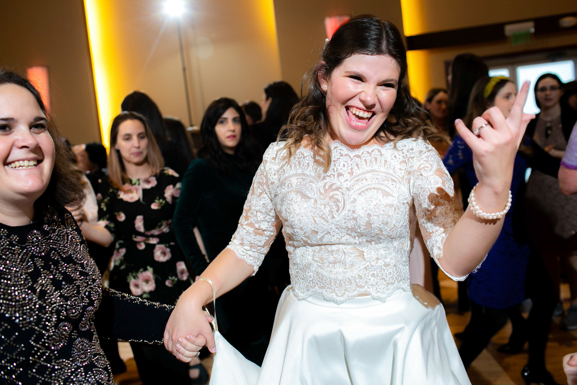 Alison and Shai wed at Beth Tfiloh in Baltimore, MD on Sunday, December 23, 2018.