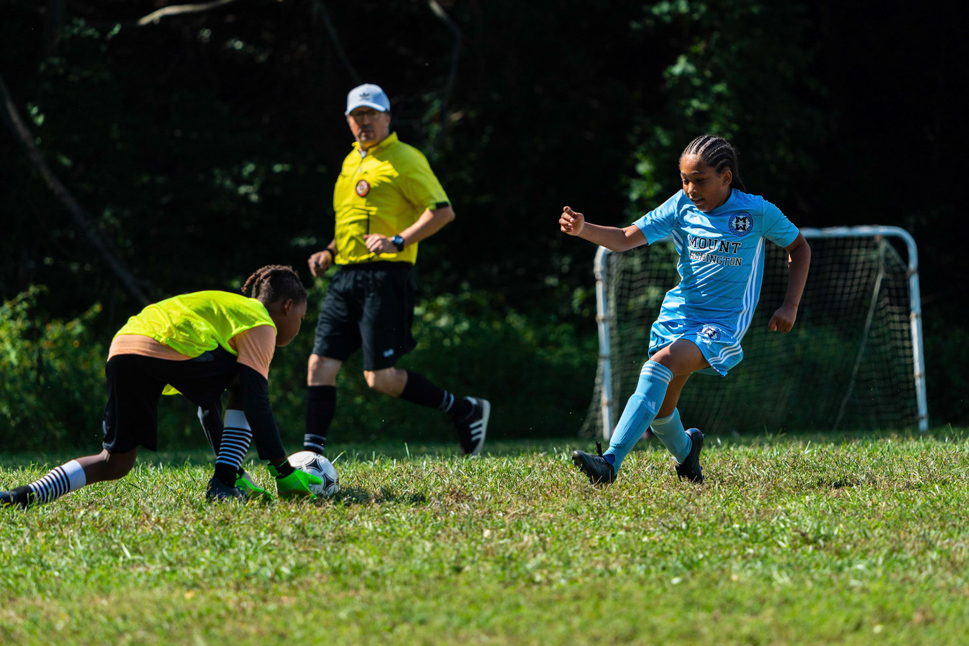 Mt. Washington’s Drake follows up his shot during their home game against Northwest SC on September 25, 2022.