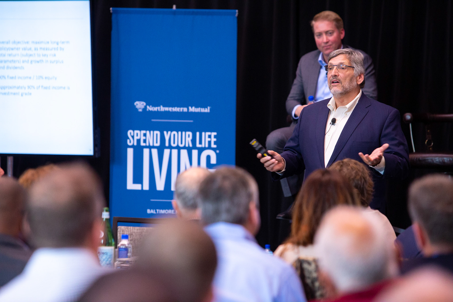 Northwestern Mutual lunchtime talk about the state of the economy on Tuesday, October 8, 2019.