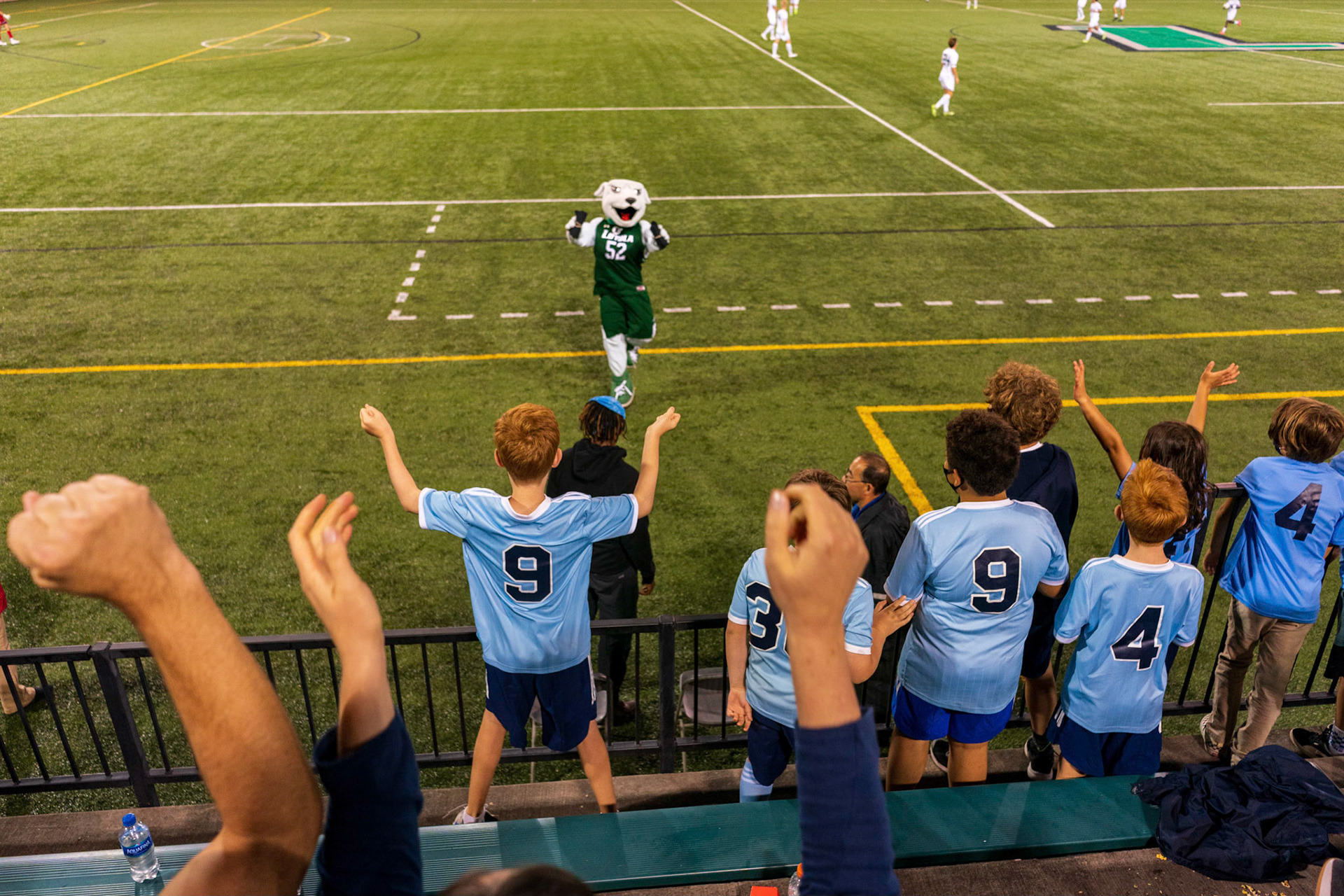 Members of the Mt. Washington Soccer Club (rec and travel) visited the Loyola Greyhounds for a game against Lafayette on Saturday, October 9, 2021.